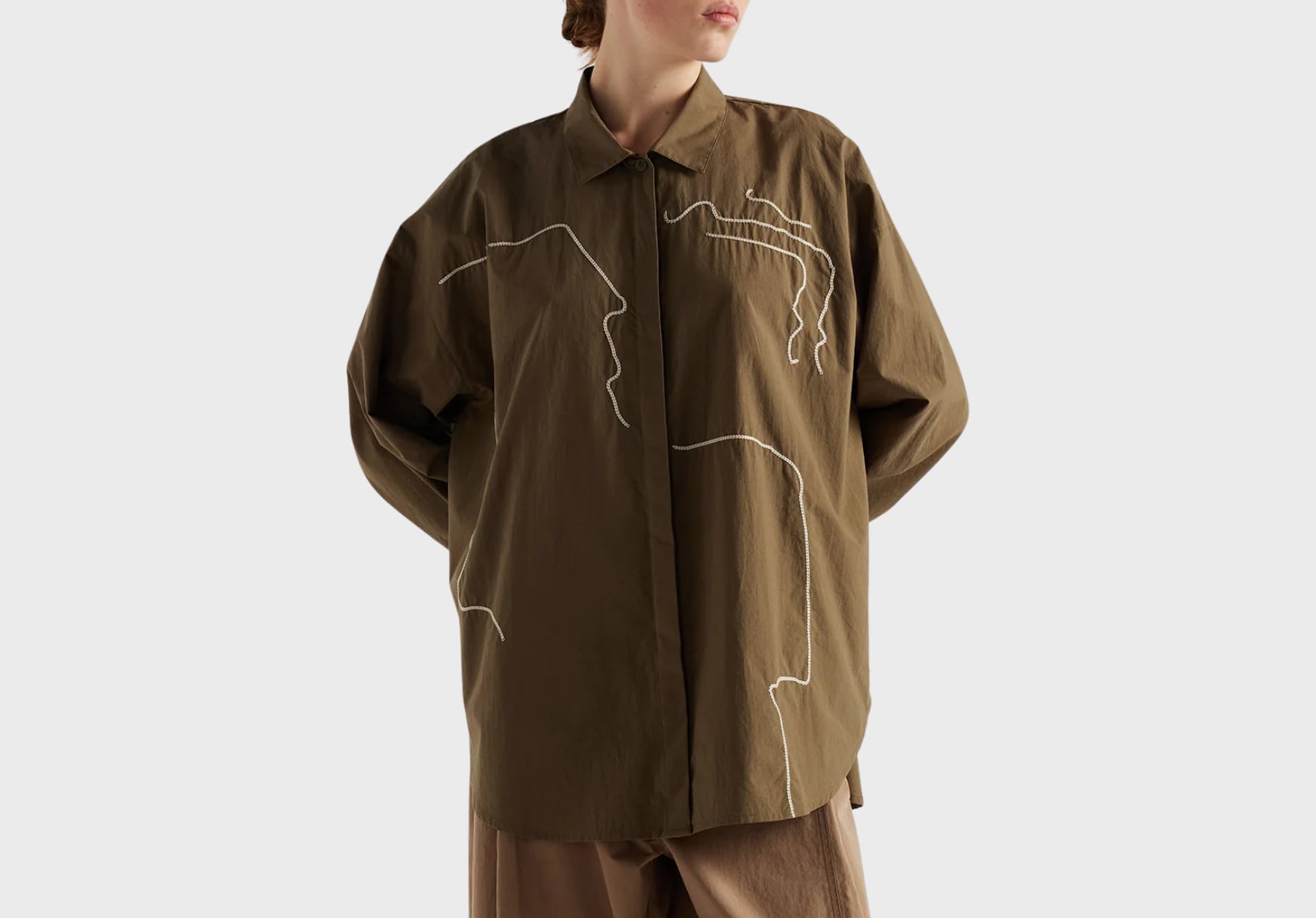 Kloke Ache embroidered shirt