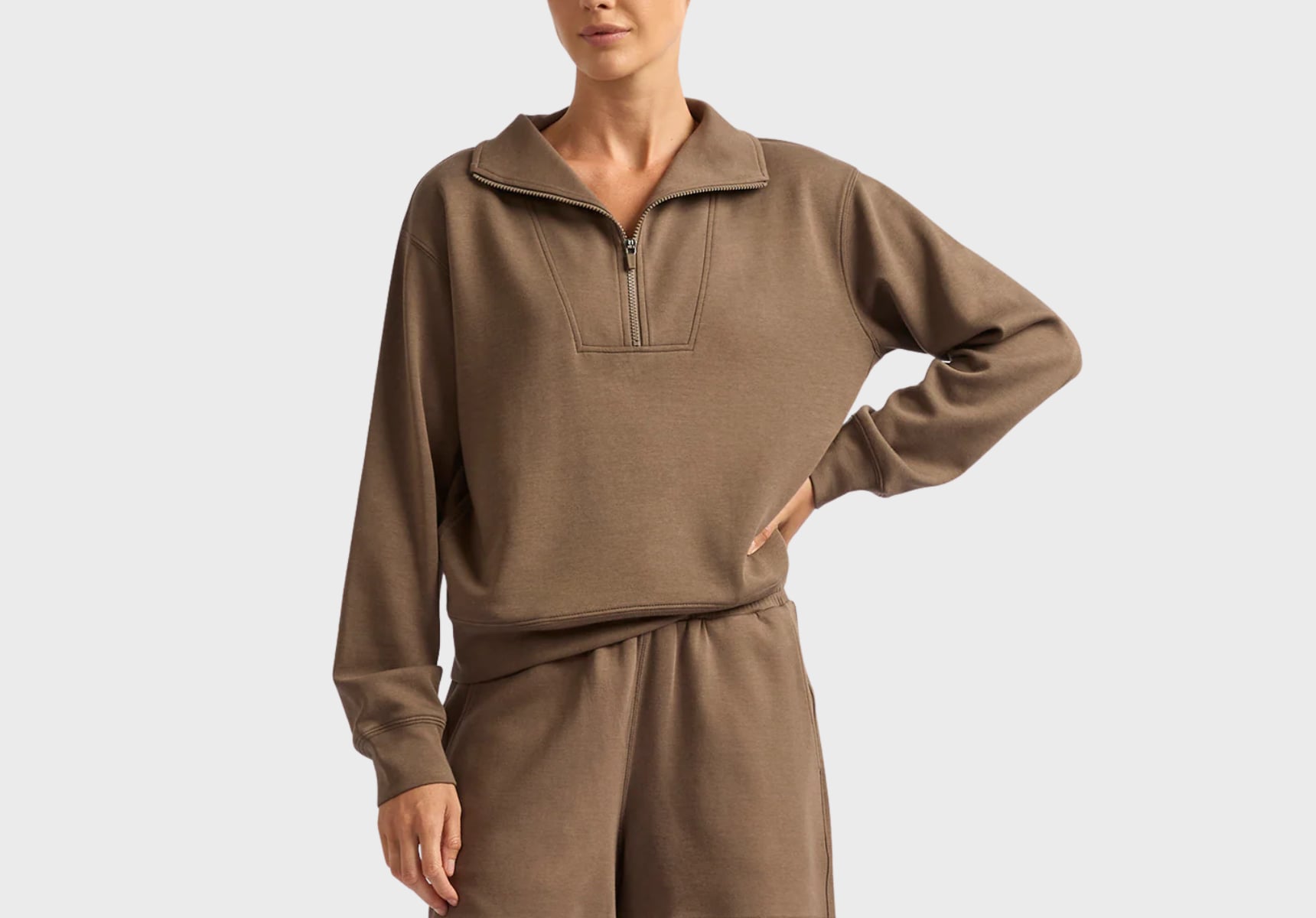 Boody quarter zip jumper