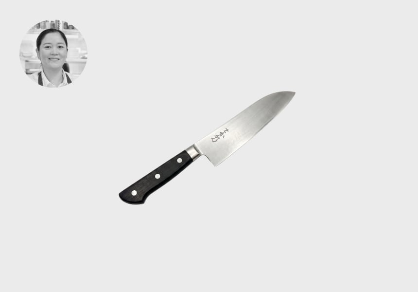 Machikan custom-made hand-forged 210mm Gyuto