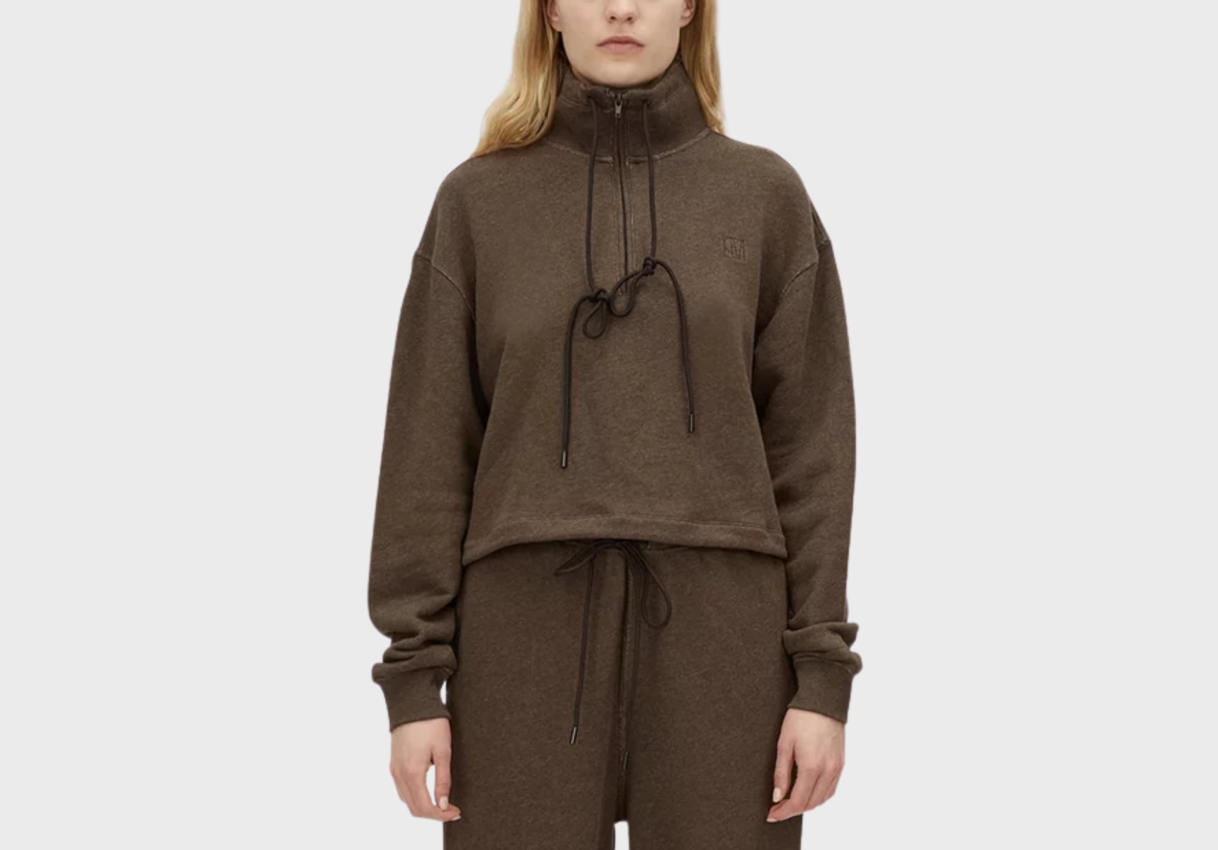 Camilla and Marc Lloyd funnel-neck sweater