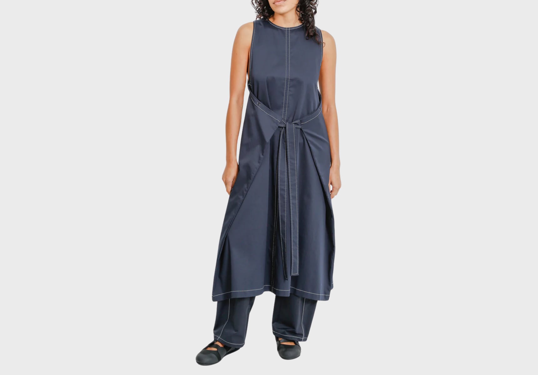 Alpha 60 Archer pinafore dress