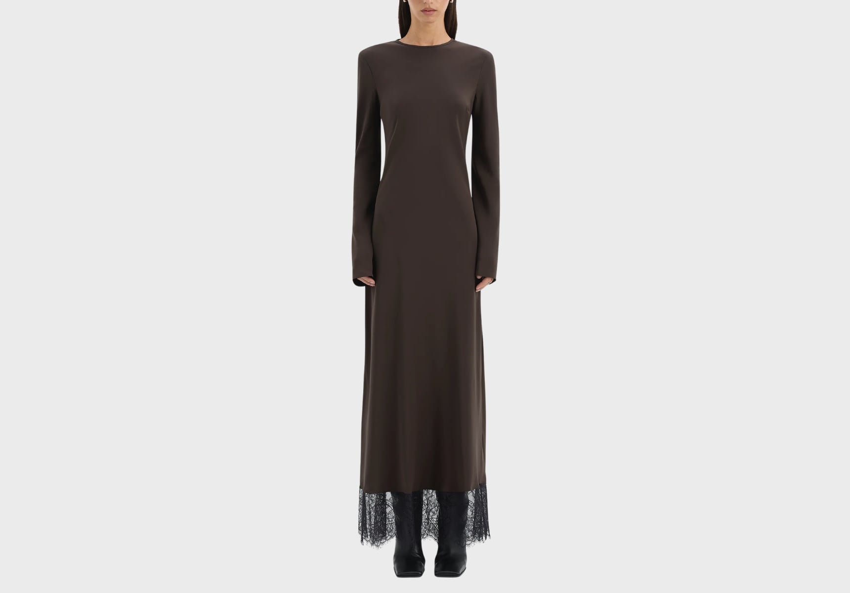 Sir Aries long-sleeve gown