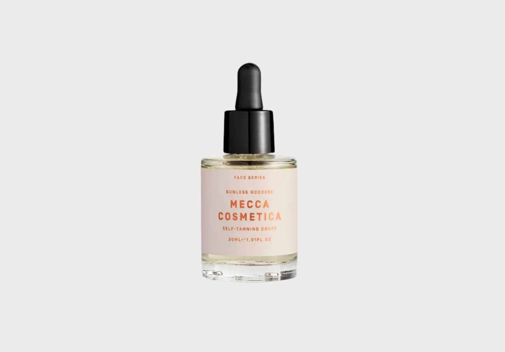 Mecca Cosmetica Sunless Goddess self-tanning drops