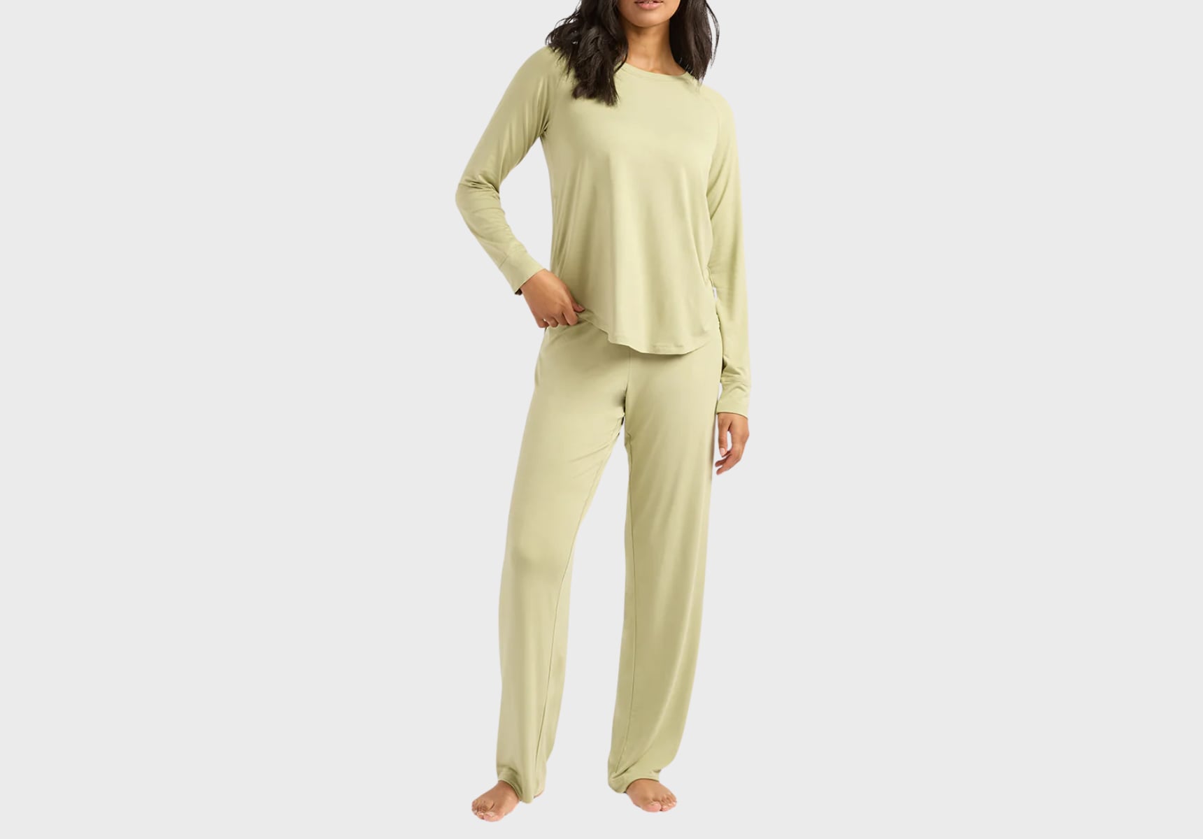 Boody Goodnight raglan sleep top and pants