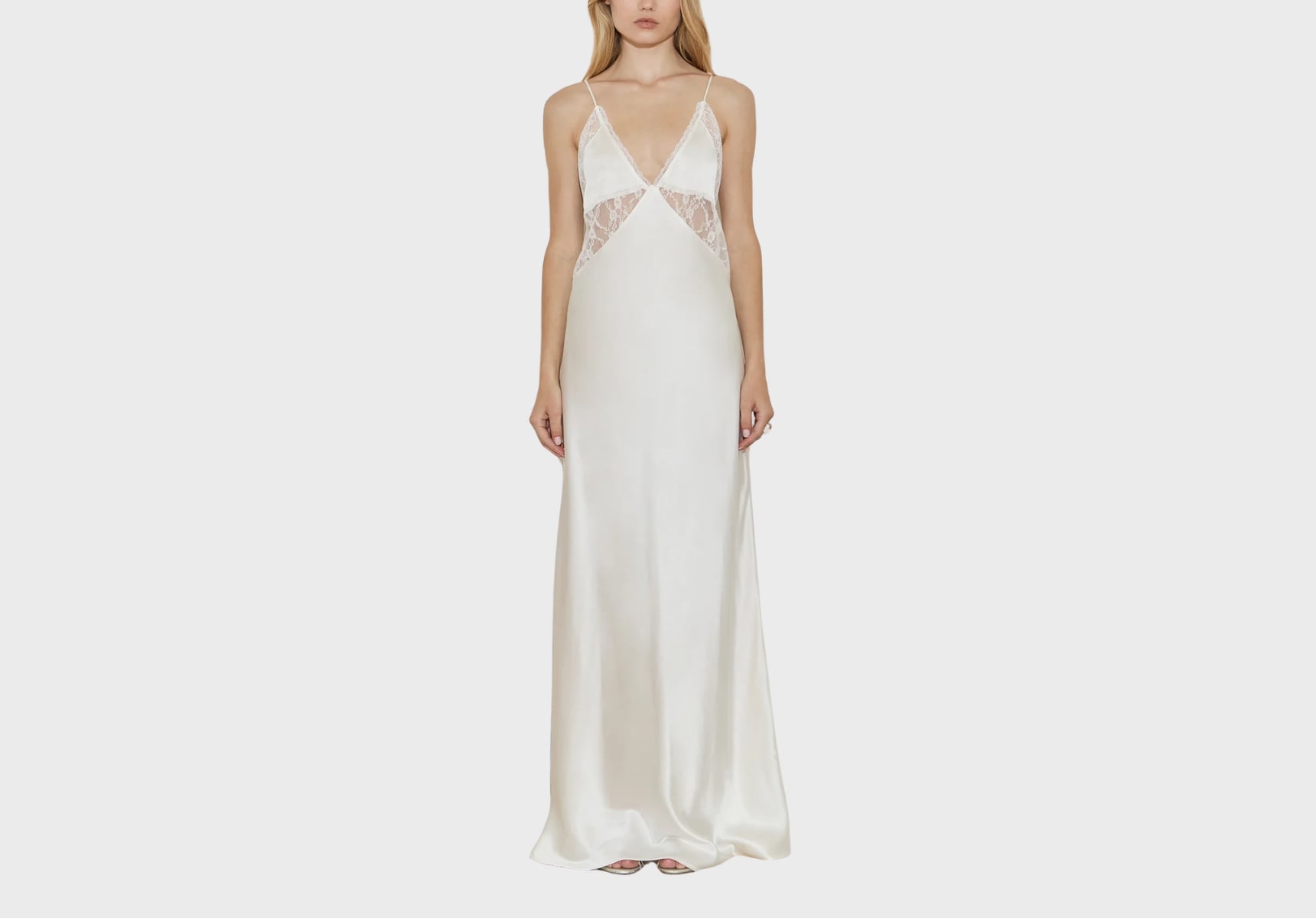 Maison Essentiele Lace Inlay dress