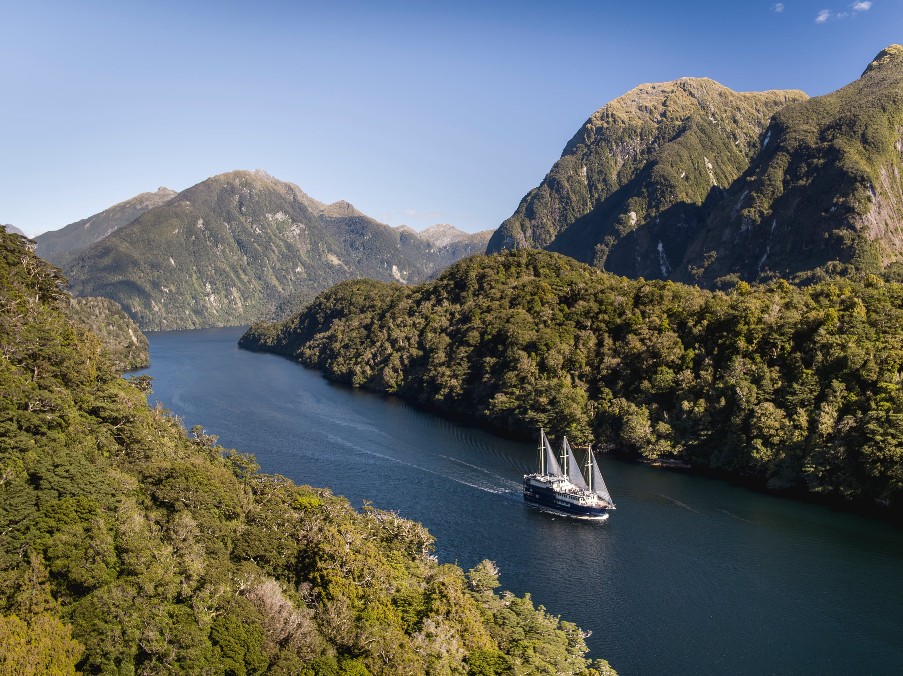 Doubtful Sound, Fiordland · Courtesy of 100%Pure New Zealand