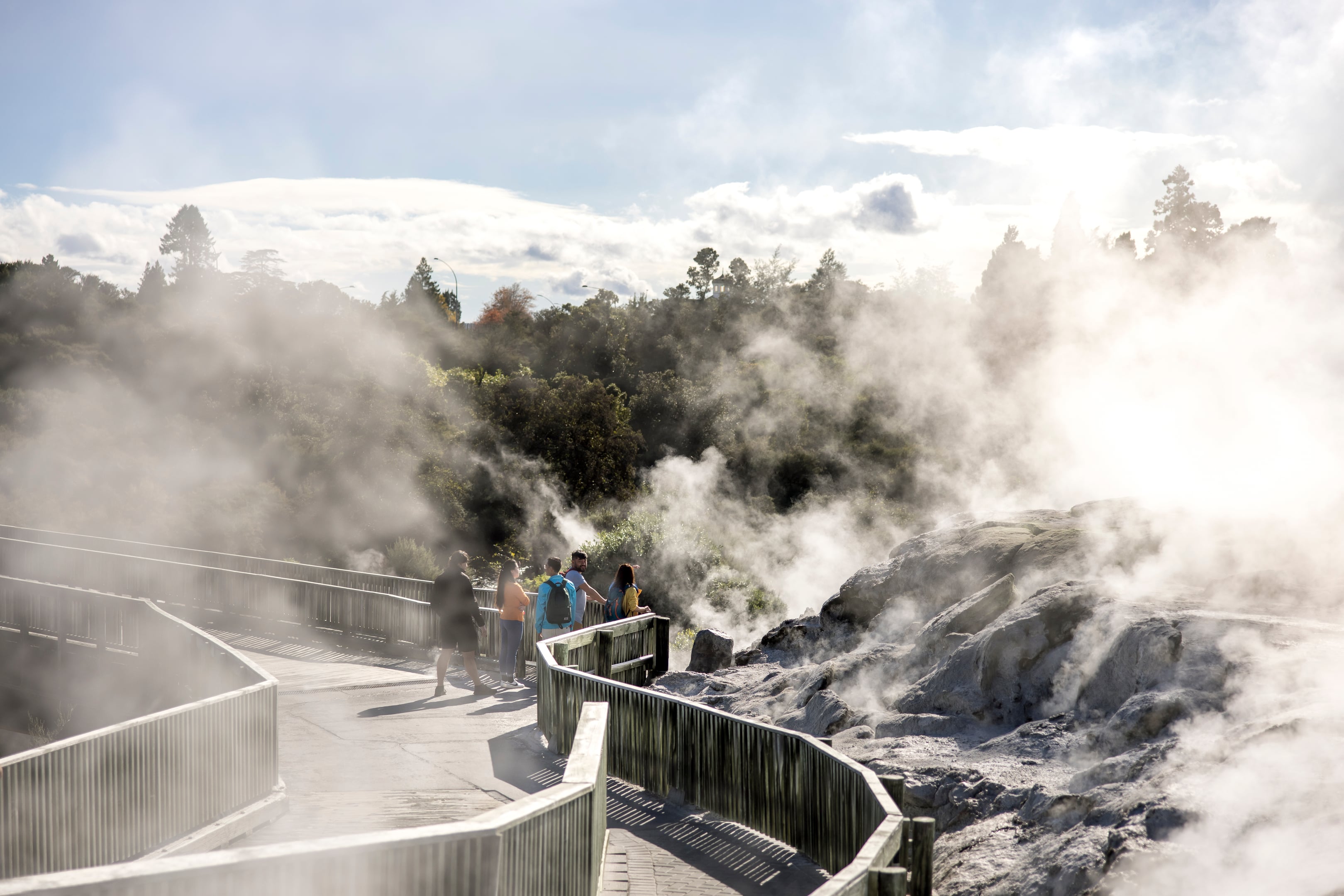 Te Puia, Rotorua · Courtesy of 100% Pure New Zealand
