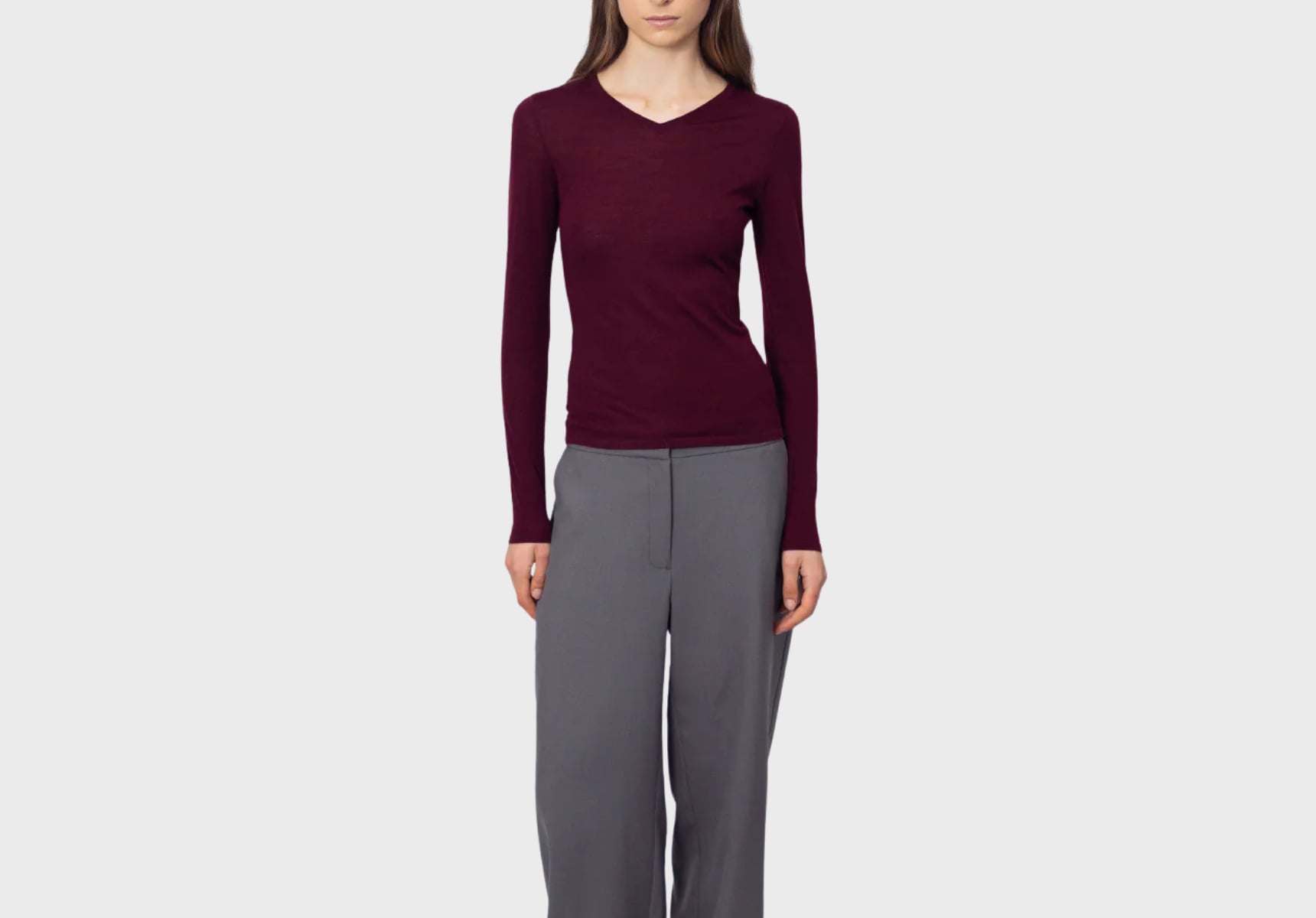 Jillian Boustred Bruno merino top