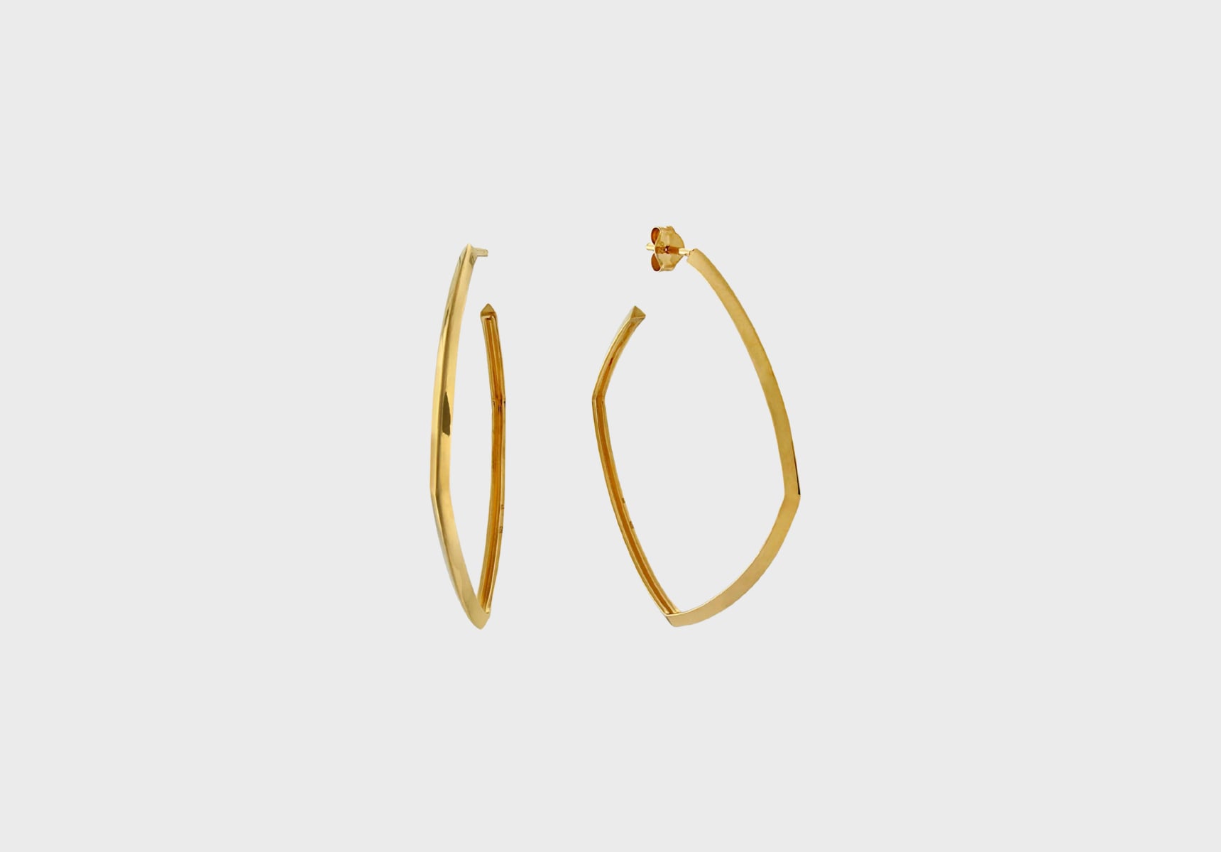 Sener Besim Accent hoop earrings