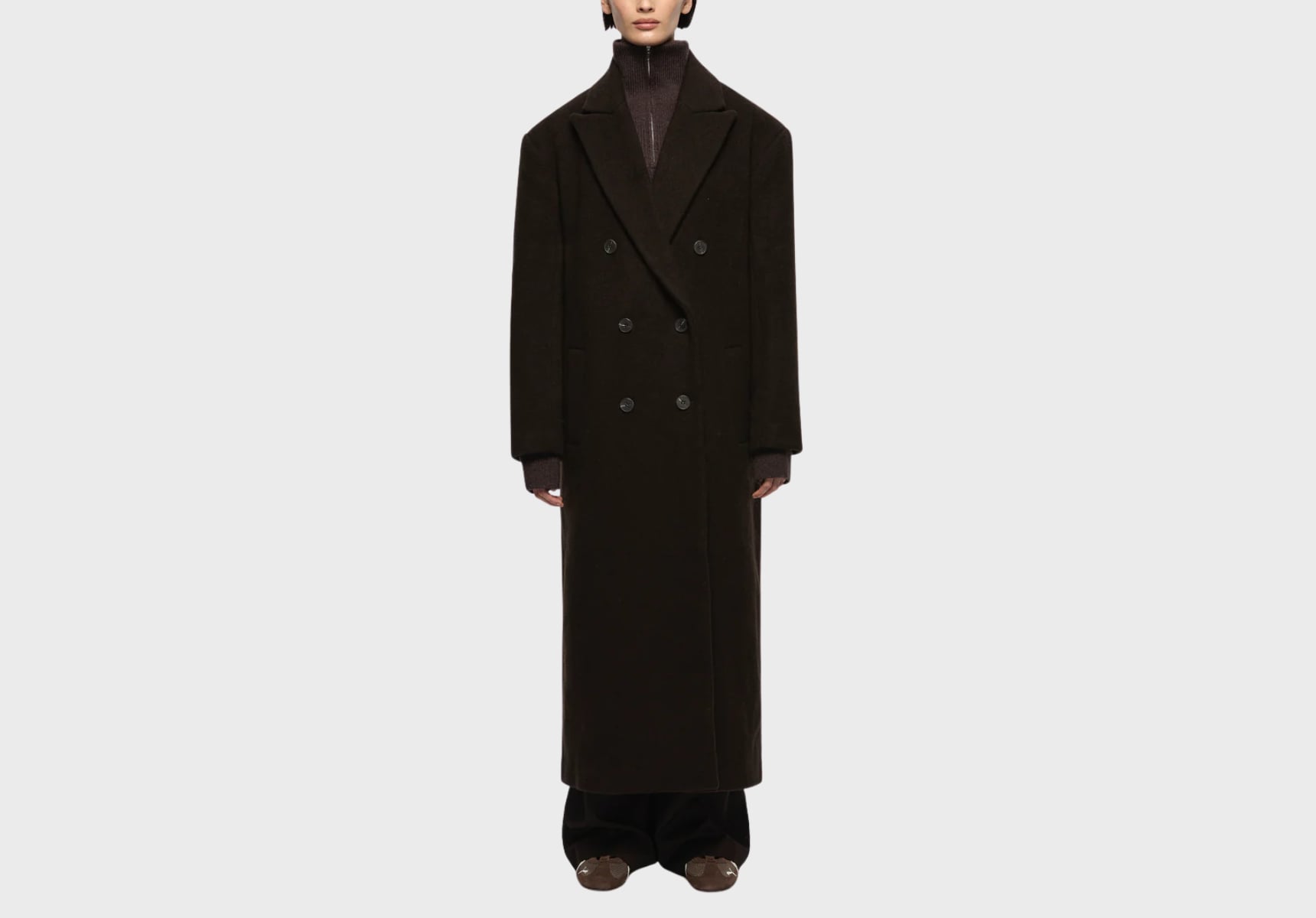 Bec and Bridge Ruthe wool coat