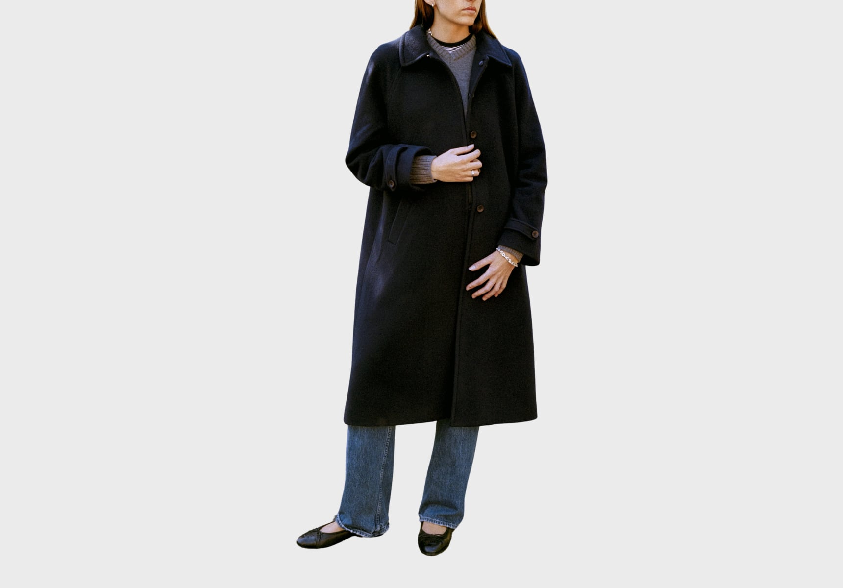 Caves Collect Lui Japanese Wool coat