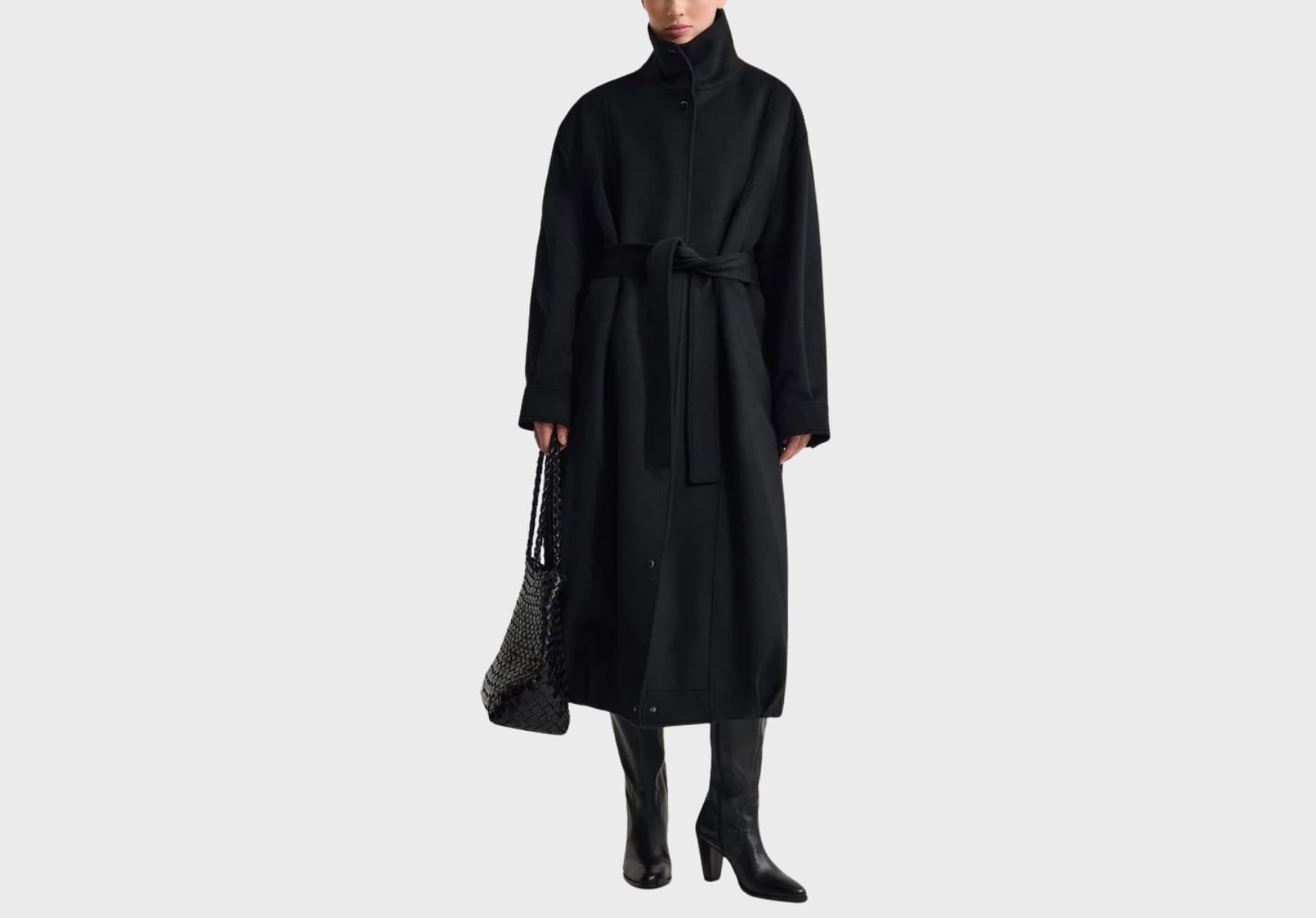 Oxford Emily Funnel Collar coat