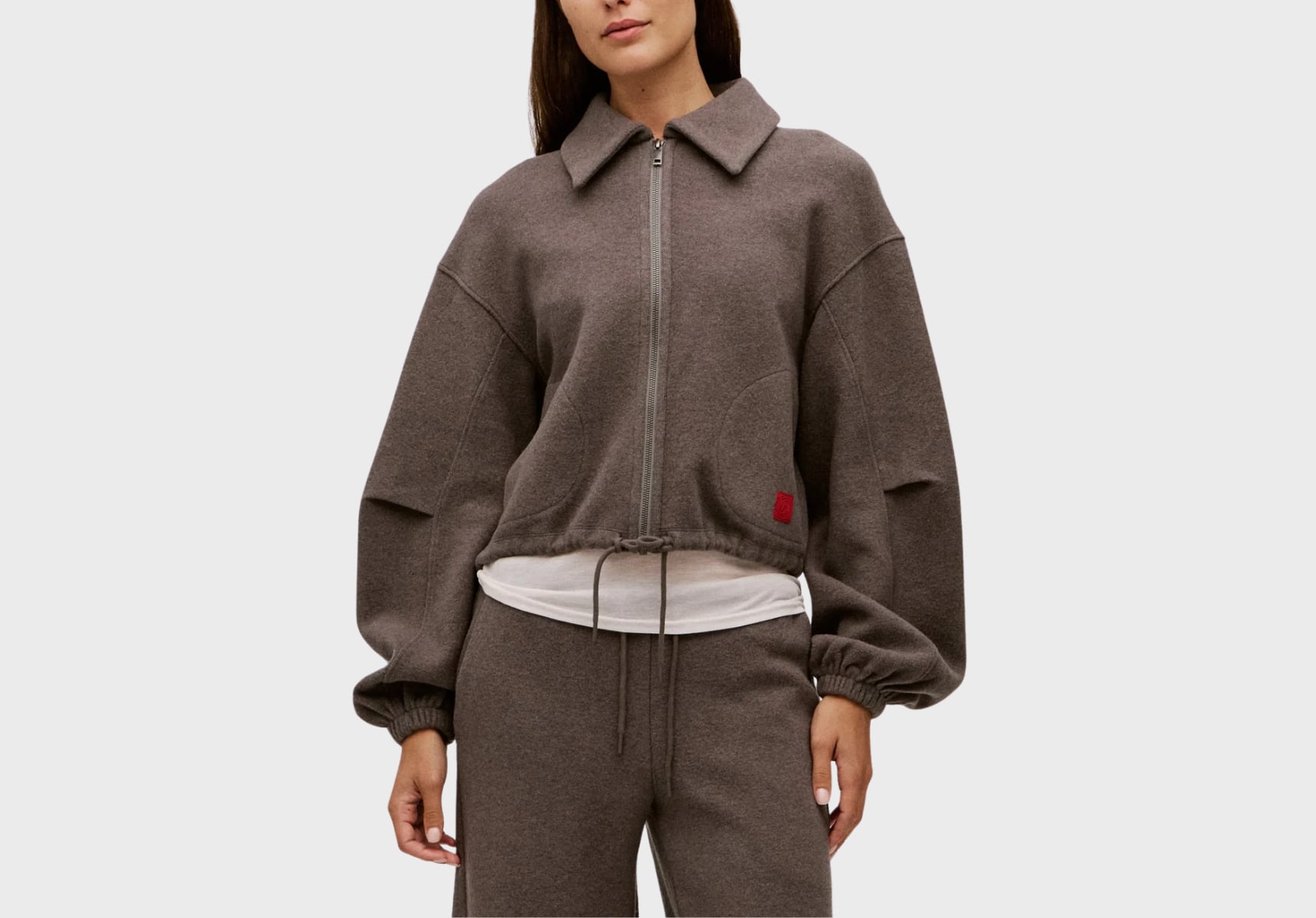 Paire Cool Blend collared jacket