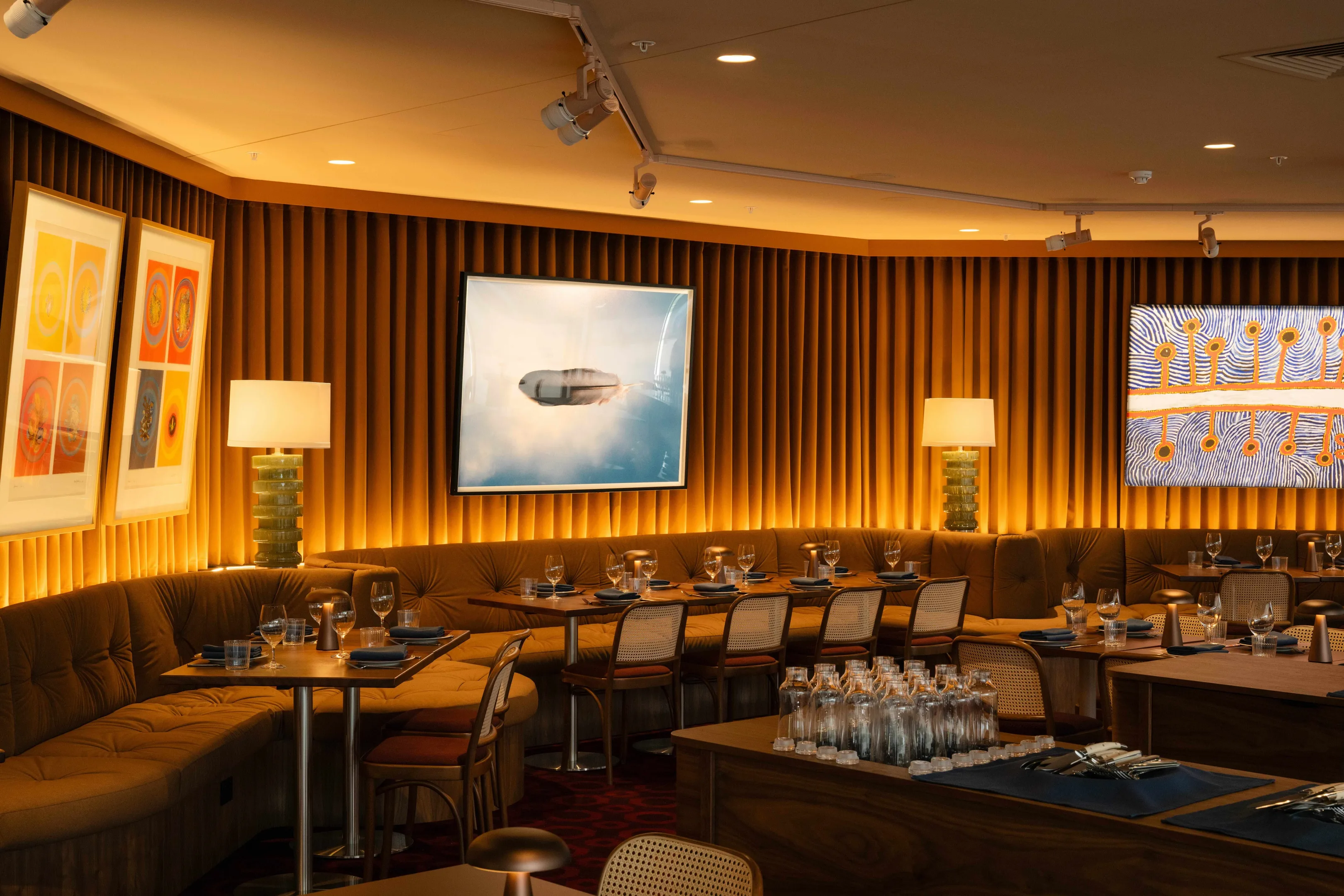 Angry Penguin, an Art-Focused Restaurant in the CBD | Broadsheet