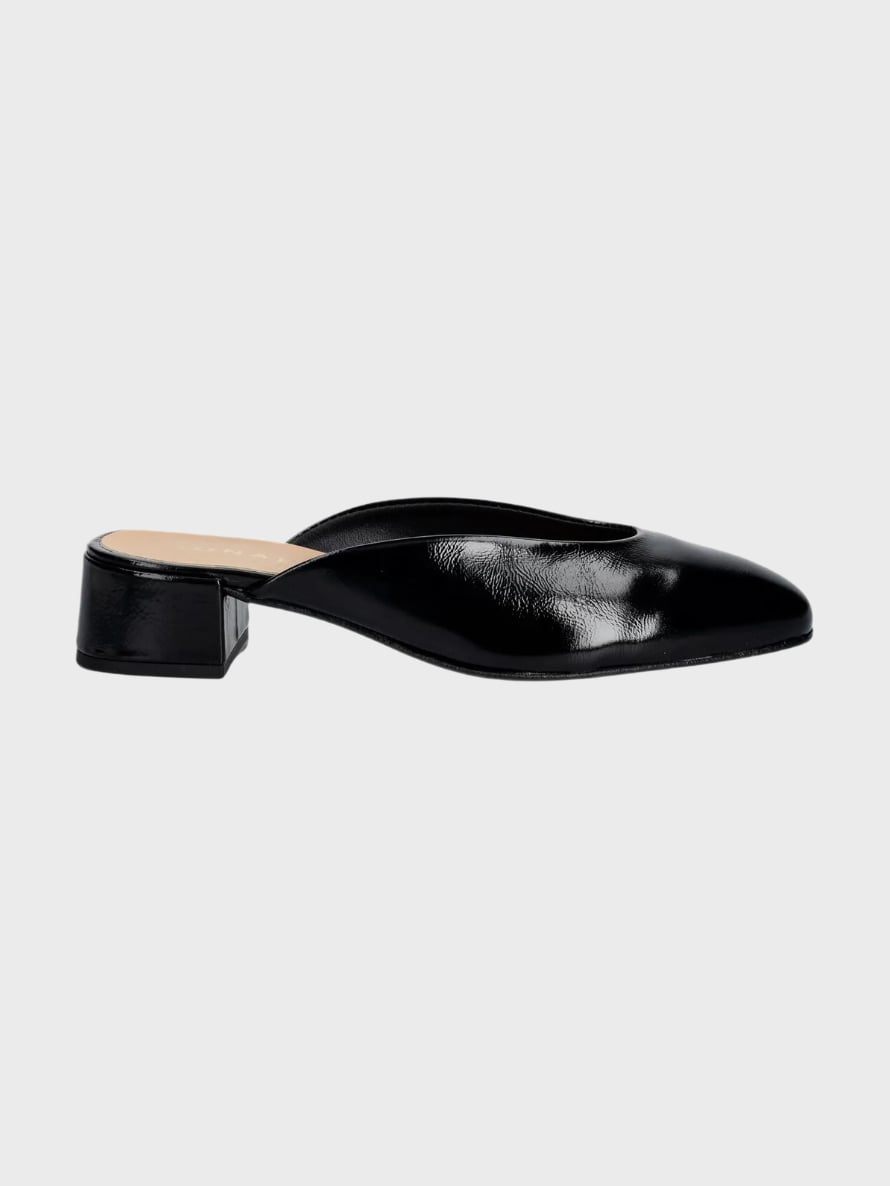 Jonak Paris Nine patent-finish leather mules