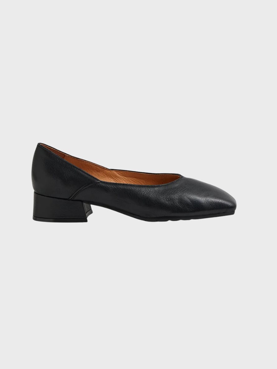 Midas Shimma leather flat shoes