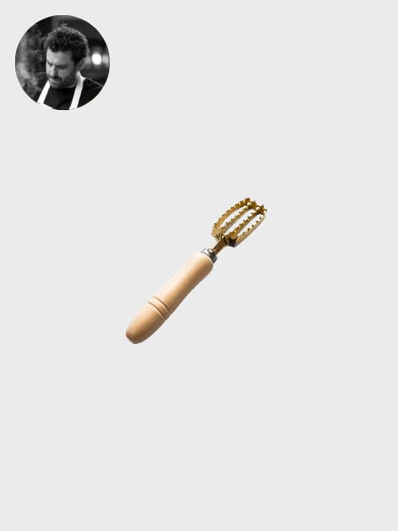 Chefs Edge Brass fish scaler