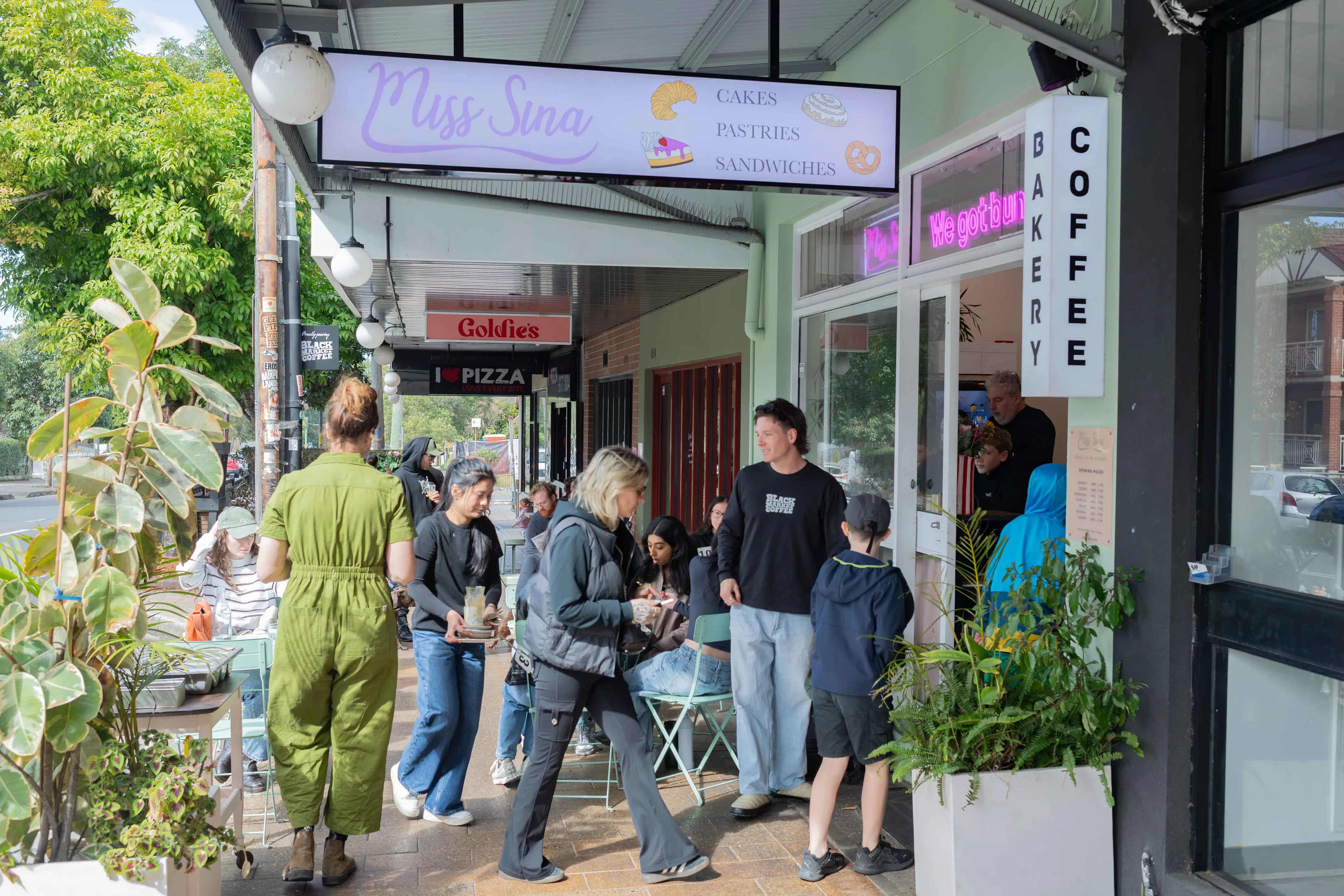 Miss Sina's Sticky Glazed Cinnamon Buns Move to Dulwich Hill