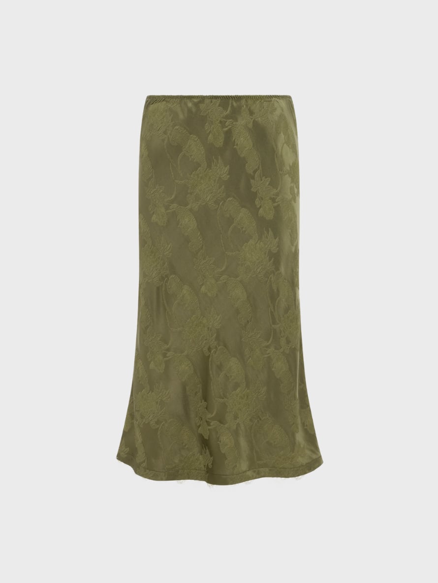 Alemais Winifred Bias slip skirt