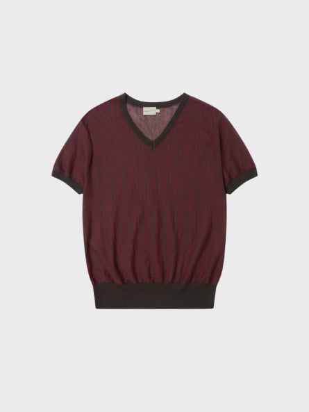 Deiji Studios Cross neck tee