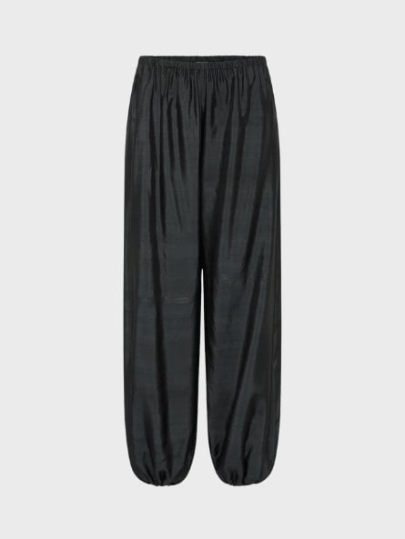 St Agni Silk adjustable balloon pants