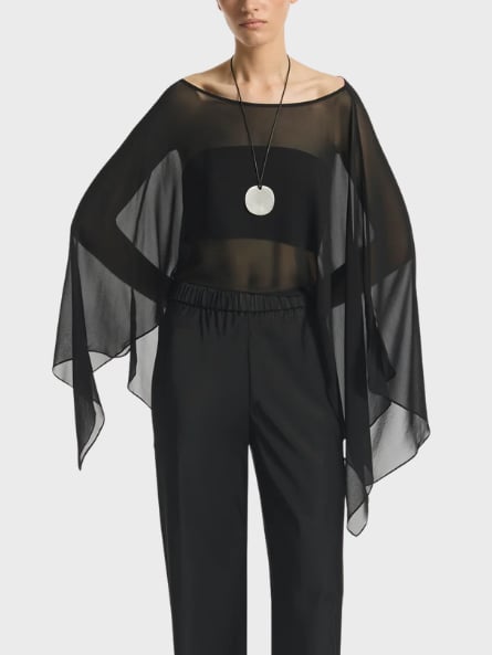Viktoria & Woods Romance silk cape top