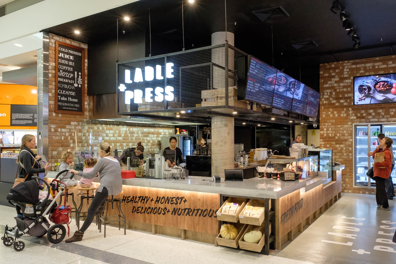 Ladle + Press Opens at Westfield Whitford City