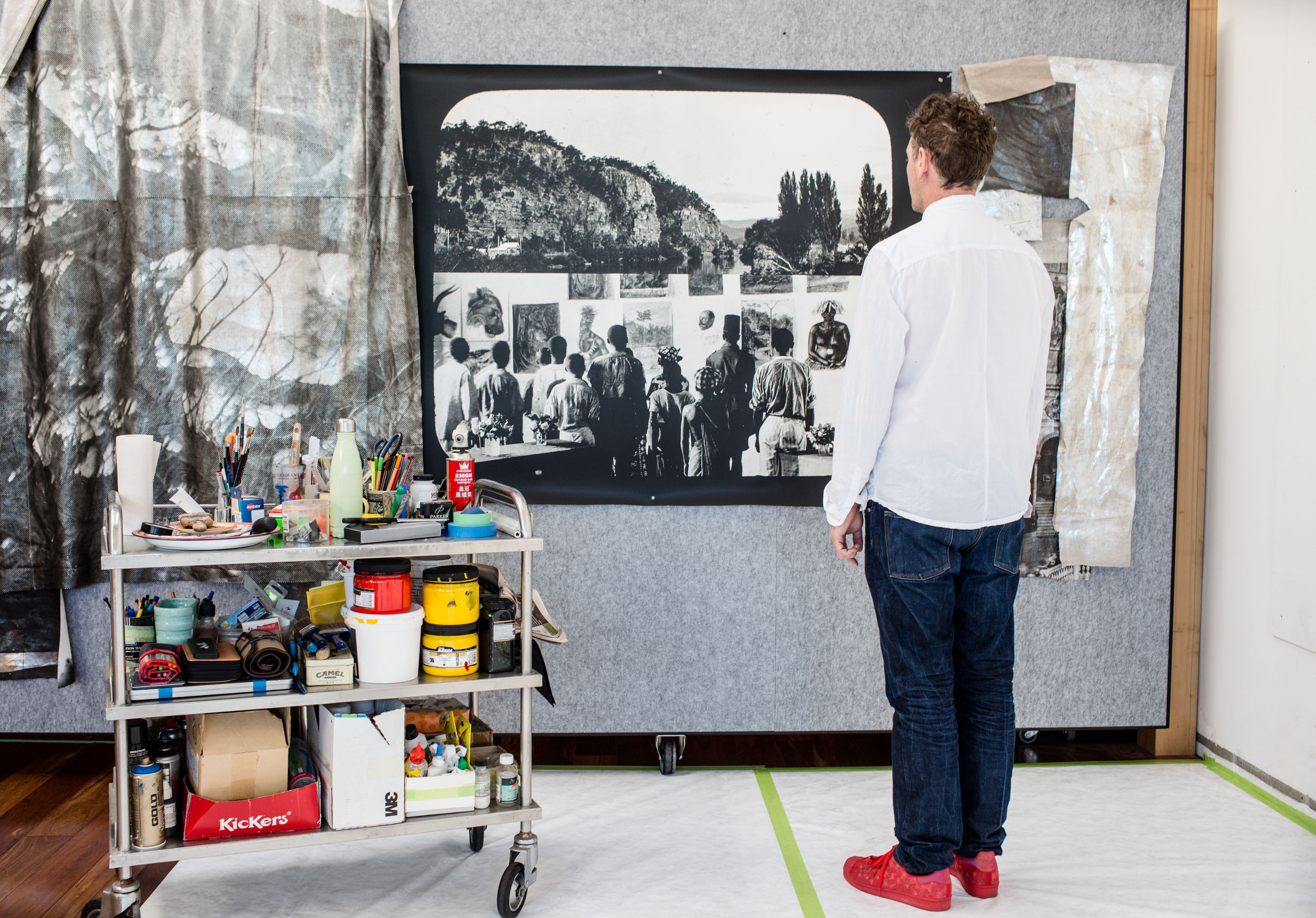 In the Artist’s Studio: Brook Andrew