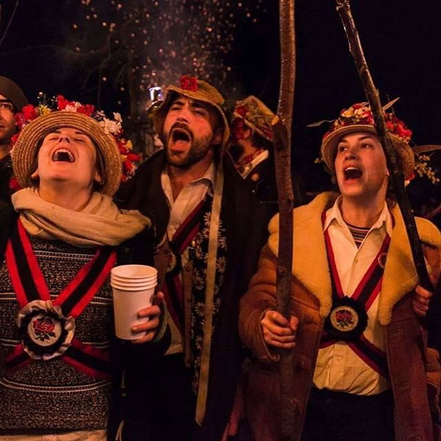 Wassailing at Mid-Winter Festival, 2016
