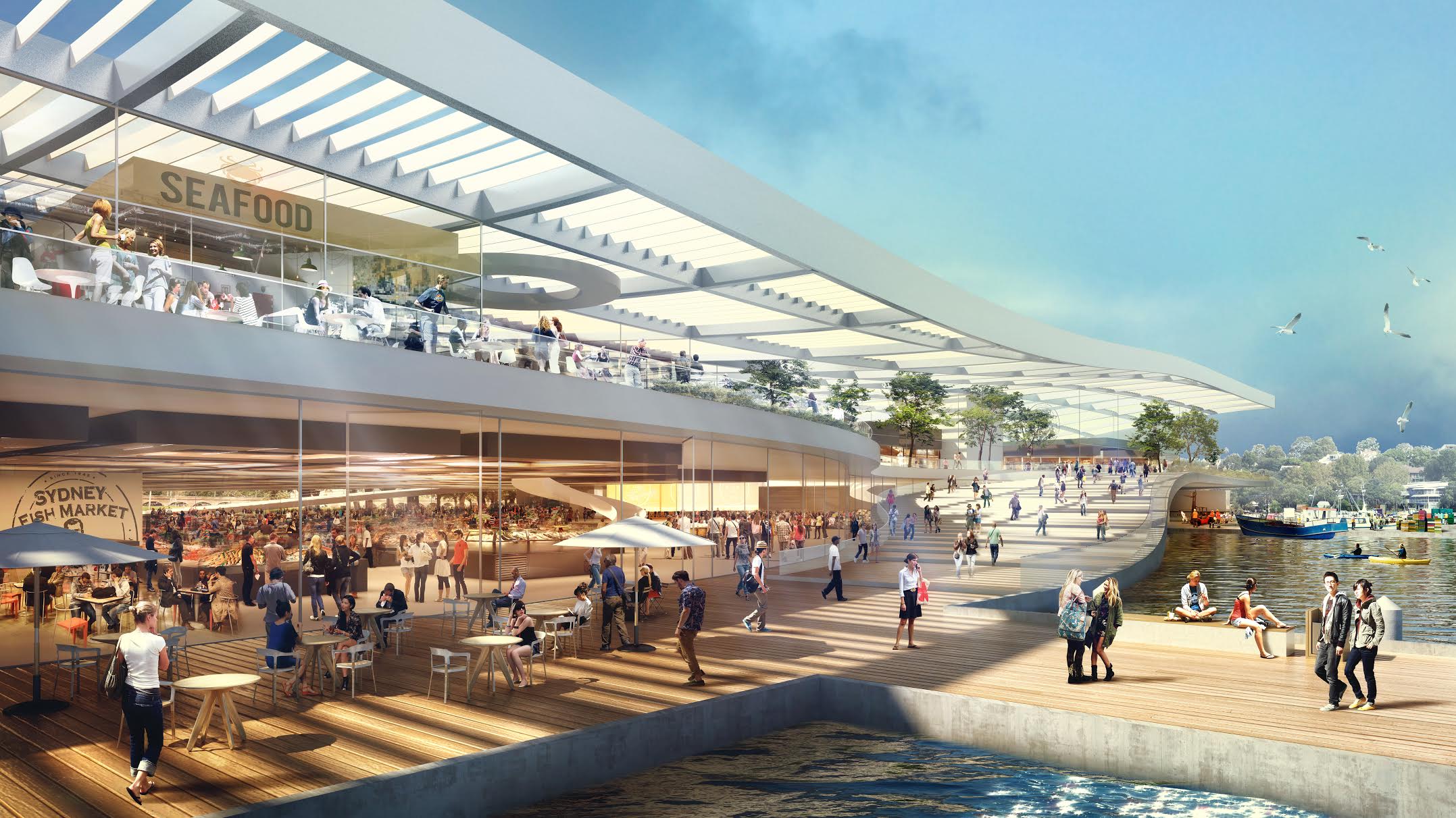 The Sydney Fish Market is Getting a 250 Million Danish Redesign