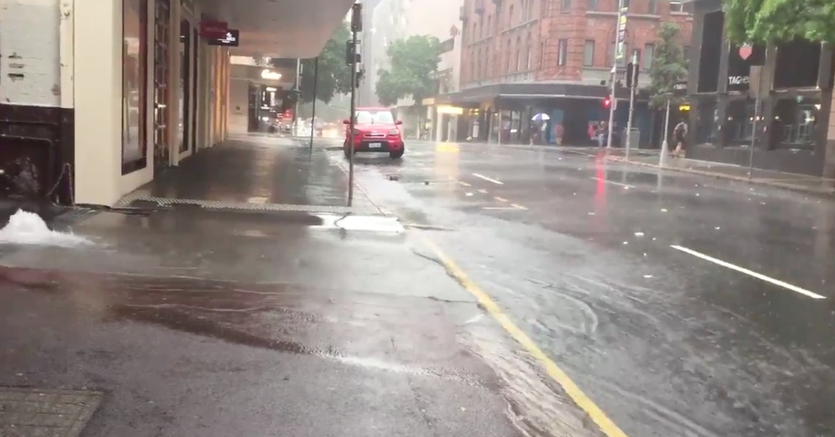 Close to a Month’s Worth of Rainfall is Expected in Brisbane Today