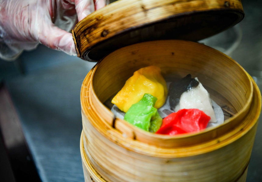 Now Open: Rainbow-Coloured Dumplings at Spice Alley