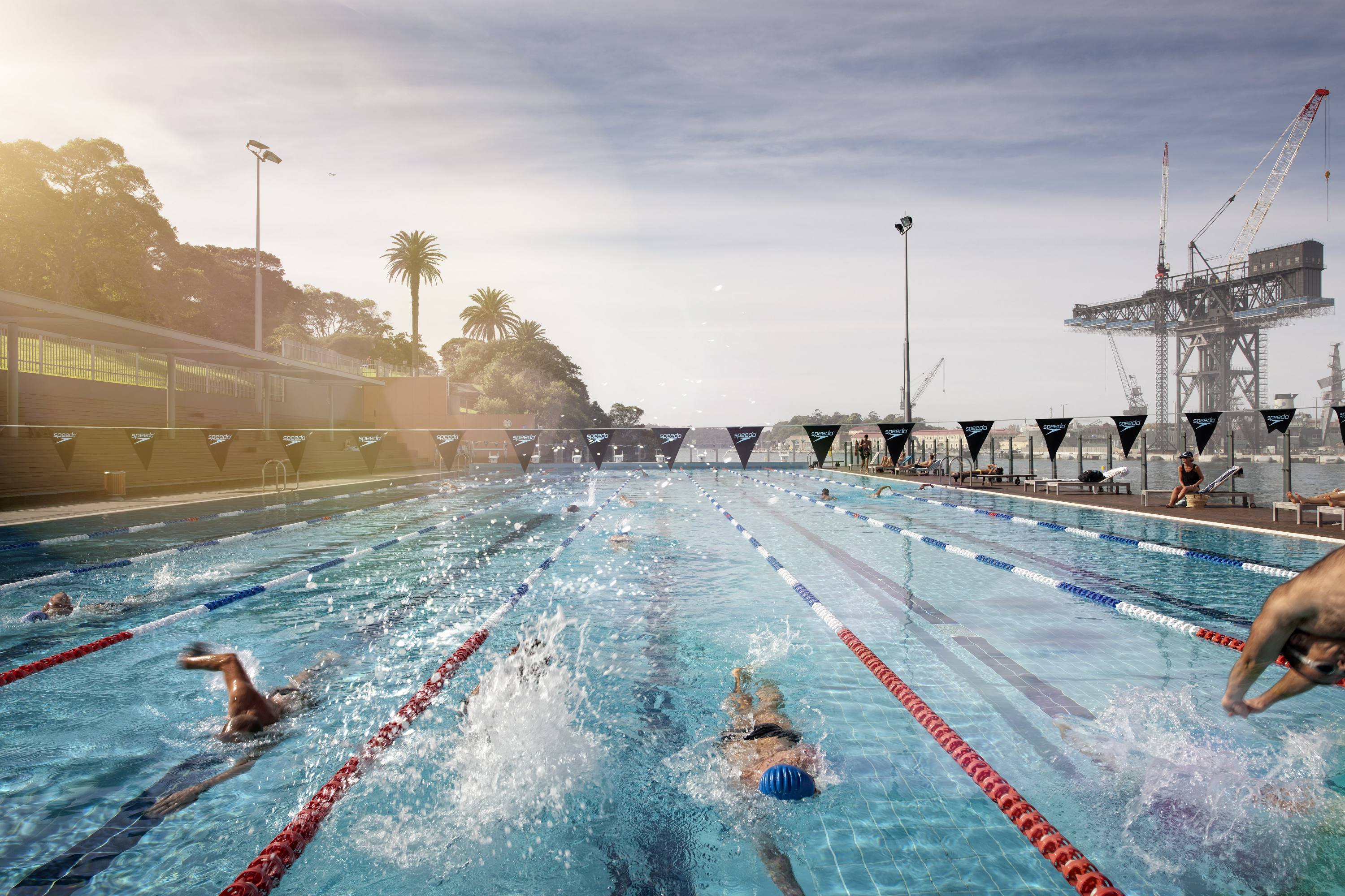 Andrew (Boy) Charlton Pool Season Opening