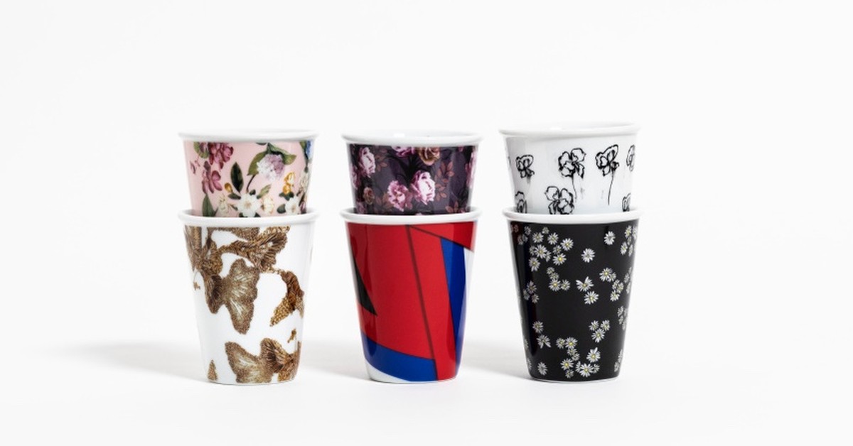 Expression, Beauty and Flair Reusable Coffee Cups by Australian