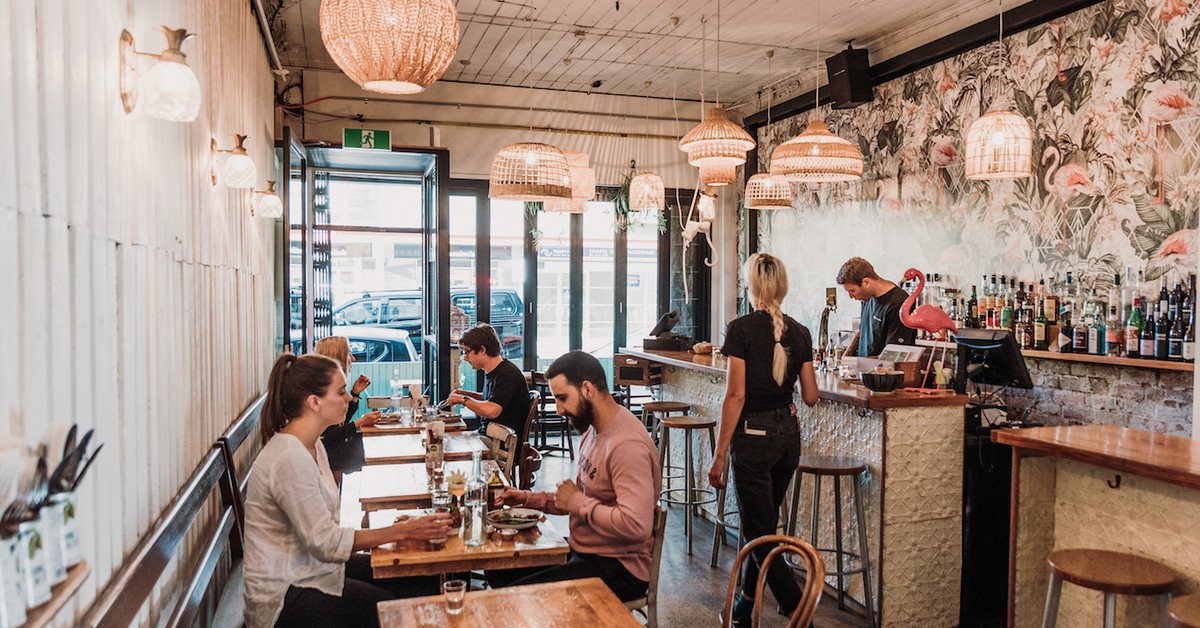 Now Open: A Very Tropical New Eatery (Doing Jerk Chicken Jaffles) Rolls ...