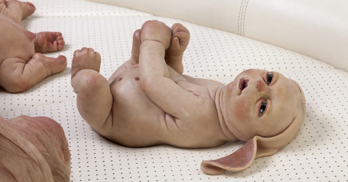 Intimate And Grotesque Patricia Piccinini S Hyper Real Sculptures Of Imaginary Life Forms