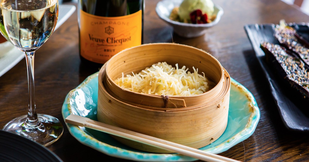 Champagne Lunch at Saké