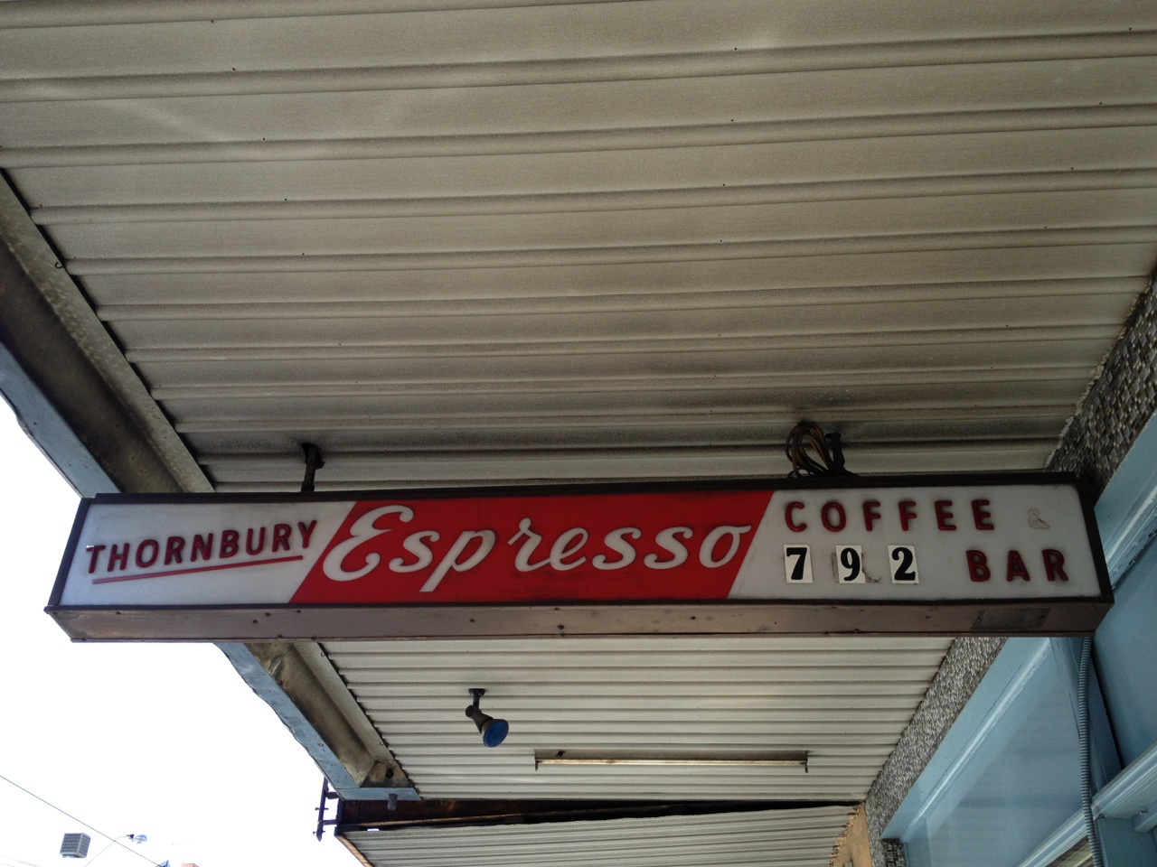 Thornbury Espresso Bar, which Di Stasio remembers visiting as a child with his father.
