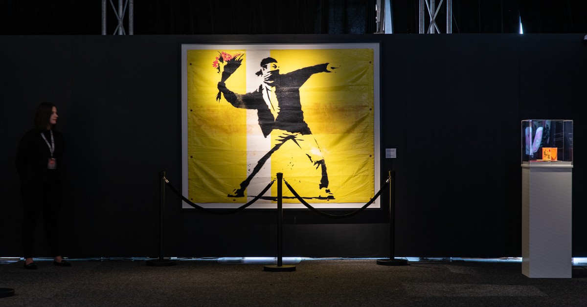 First Look The World’s Largest Touring Collection of Banksy’s Works