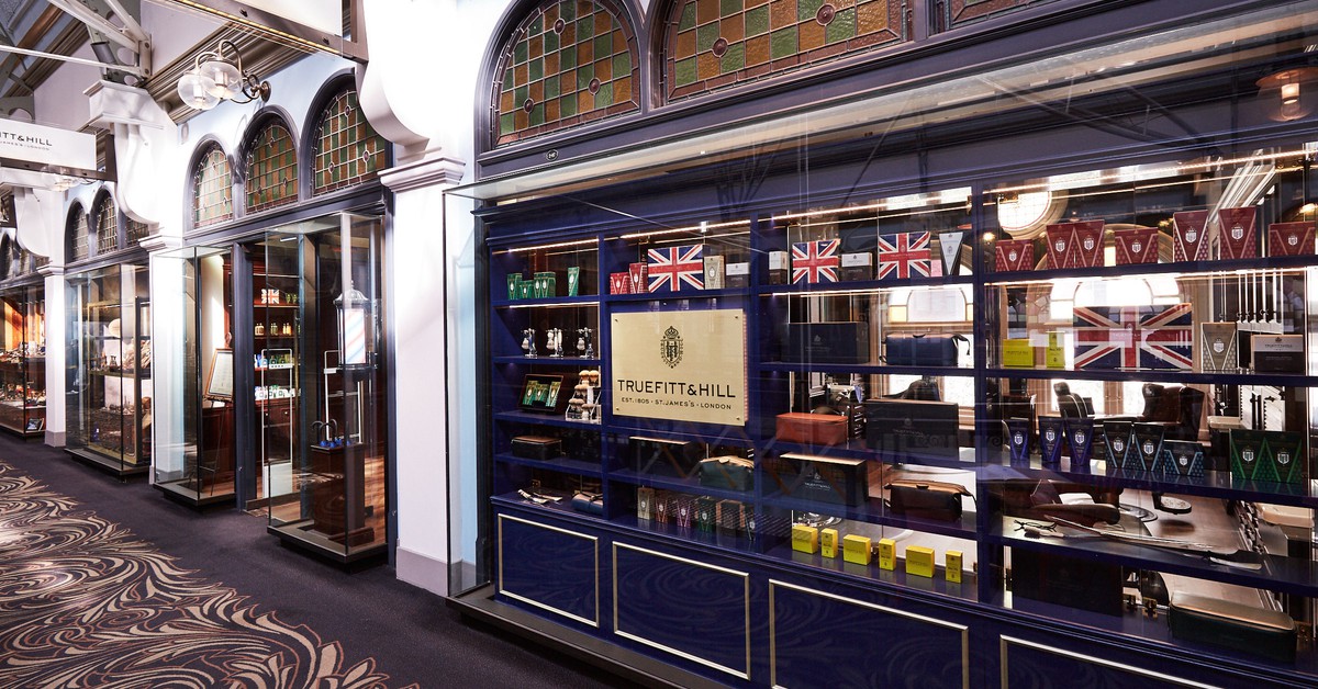 Straight Out of London Truefitt & Hill, the Oldest in the