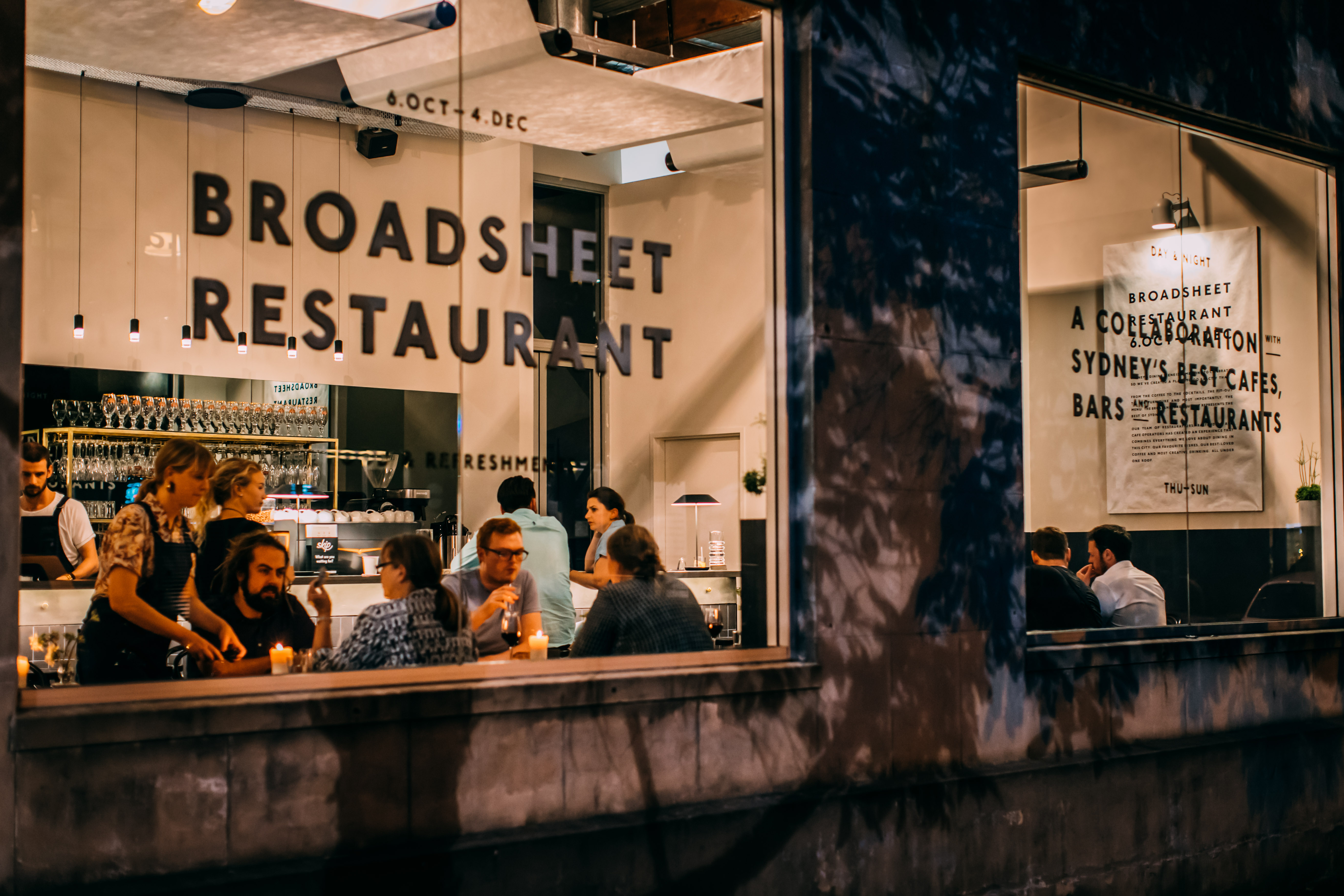 2016年10月——报纸餐厅打开滑铁卢,悉尼|摄影,尼基