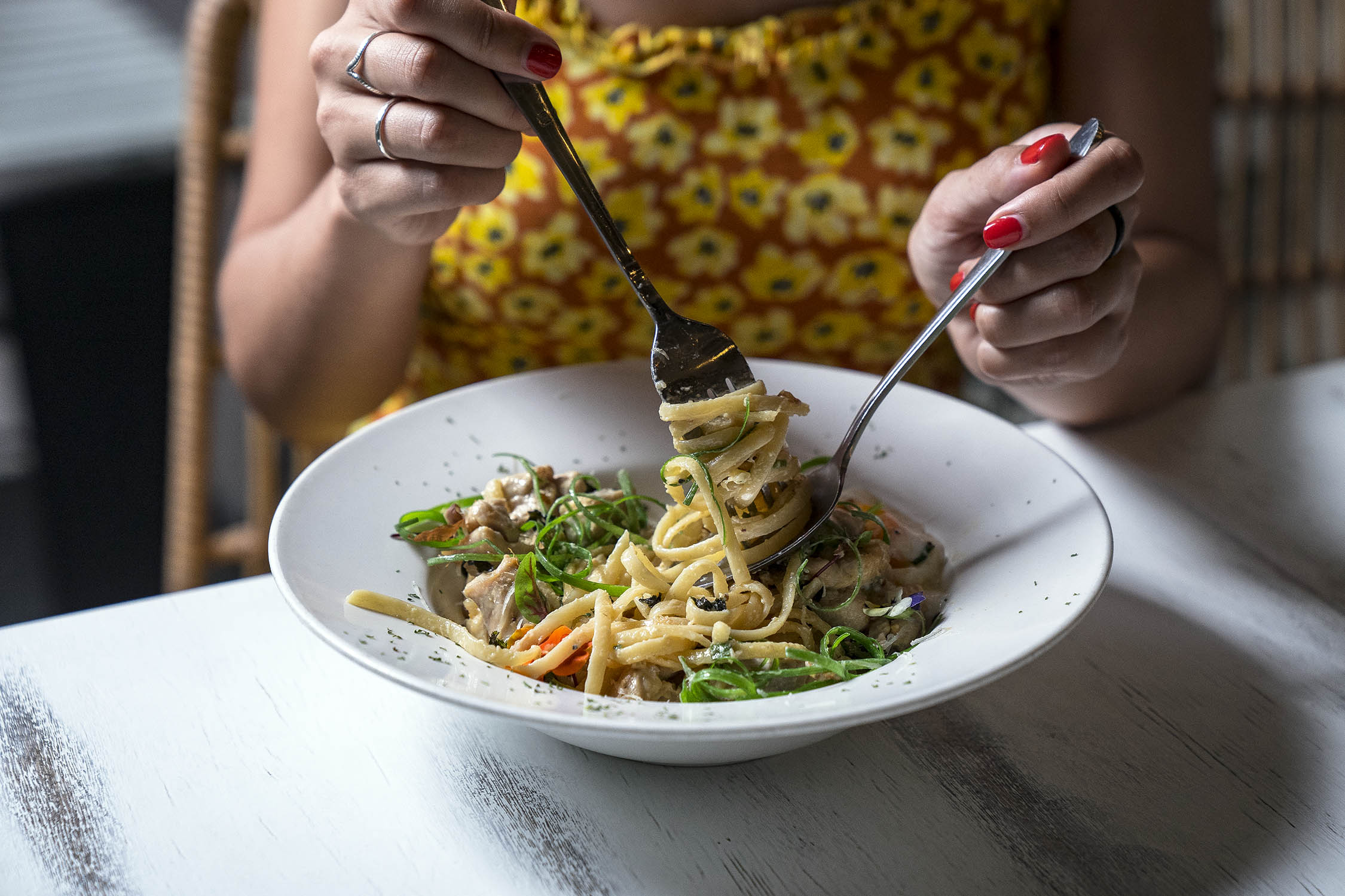 At This Plant-Festooned Asian Pasta Joint in Surry Hills, Get Spaghetti ...