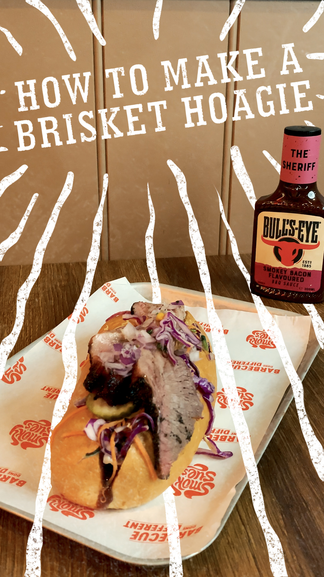 Watch How to Make a Barbeque Brisket Hoagie