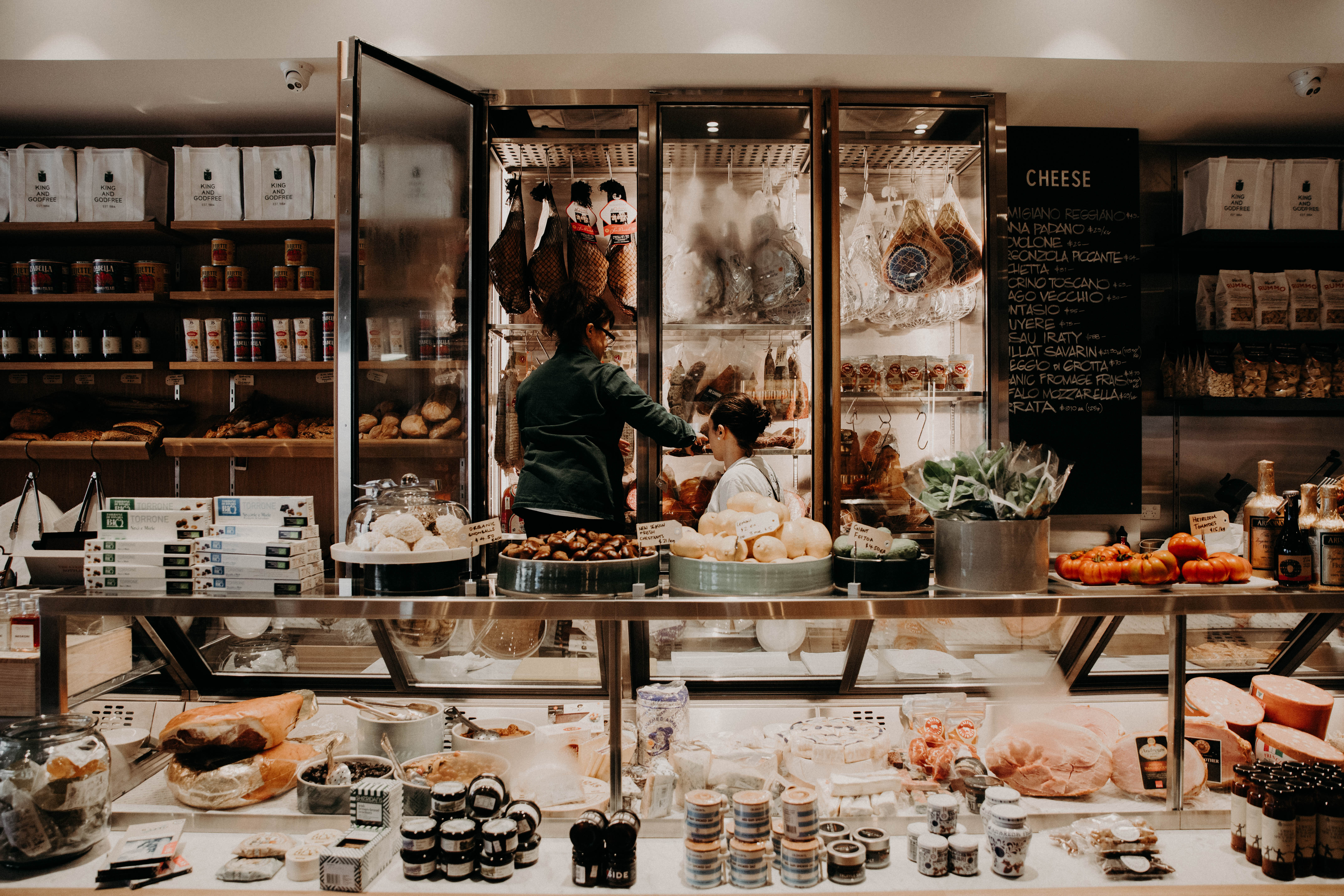 The deli at King & Godfree. Photography: Kate Shanasy 
