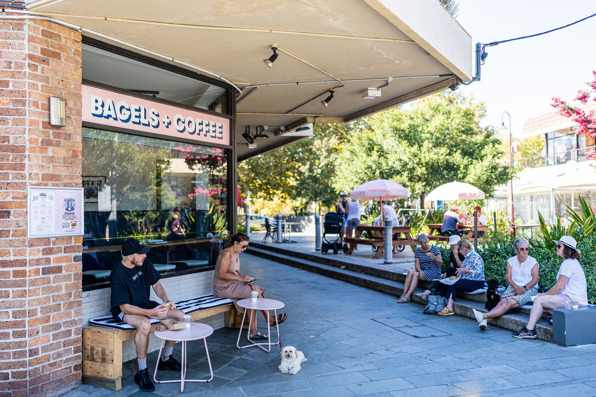 Best Bagel Co is Selling Out Bagels on a Sunny Cremorne Corner