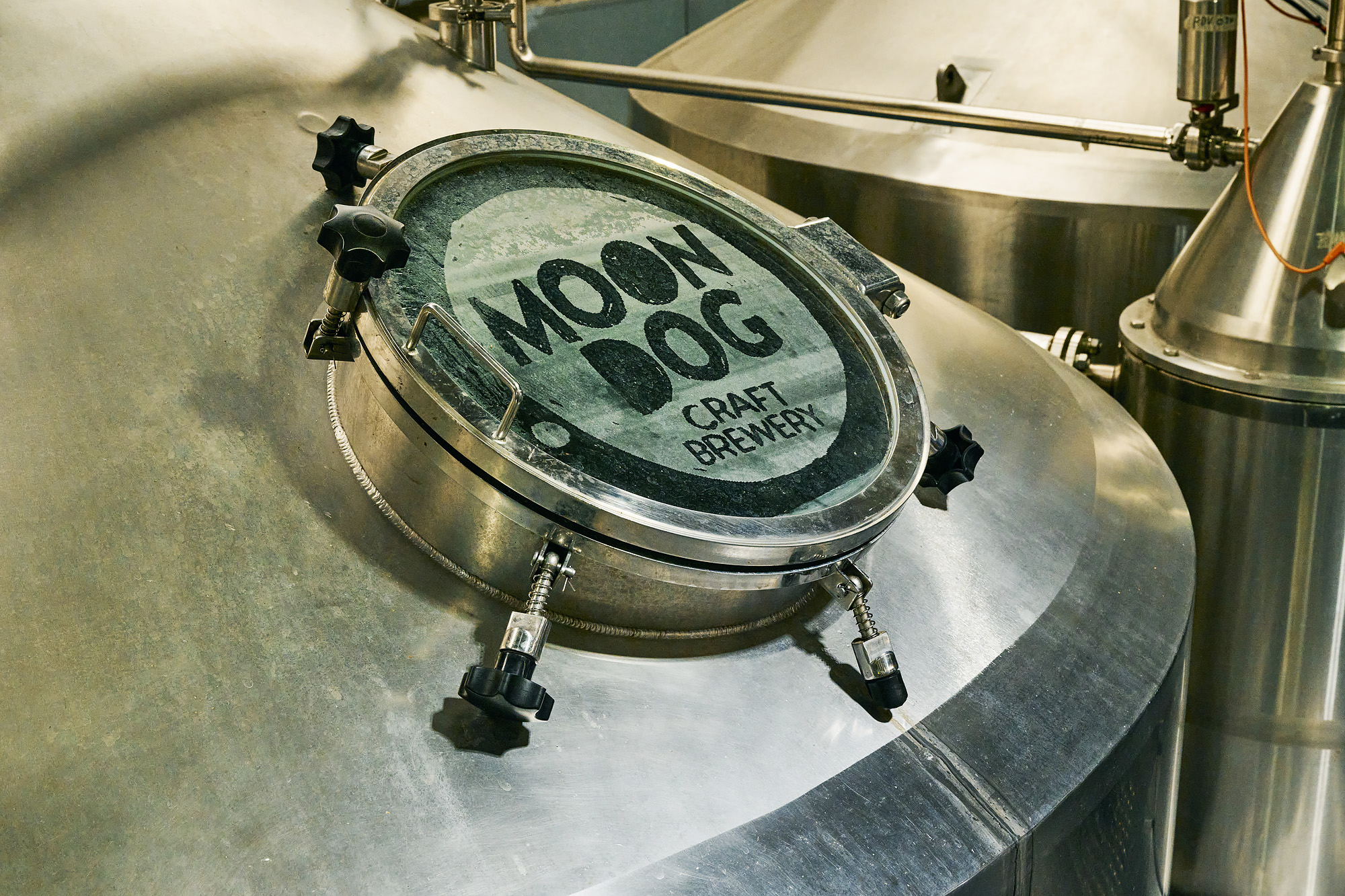 A mash tun at Moon Dog World  | Photography: Pete Dillon
