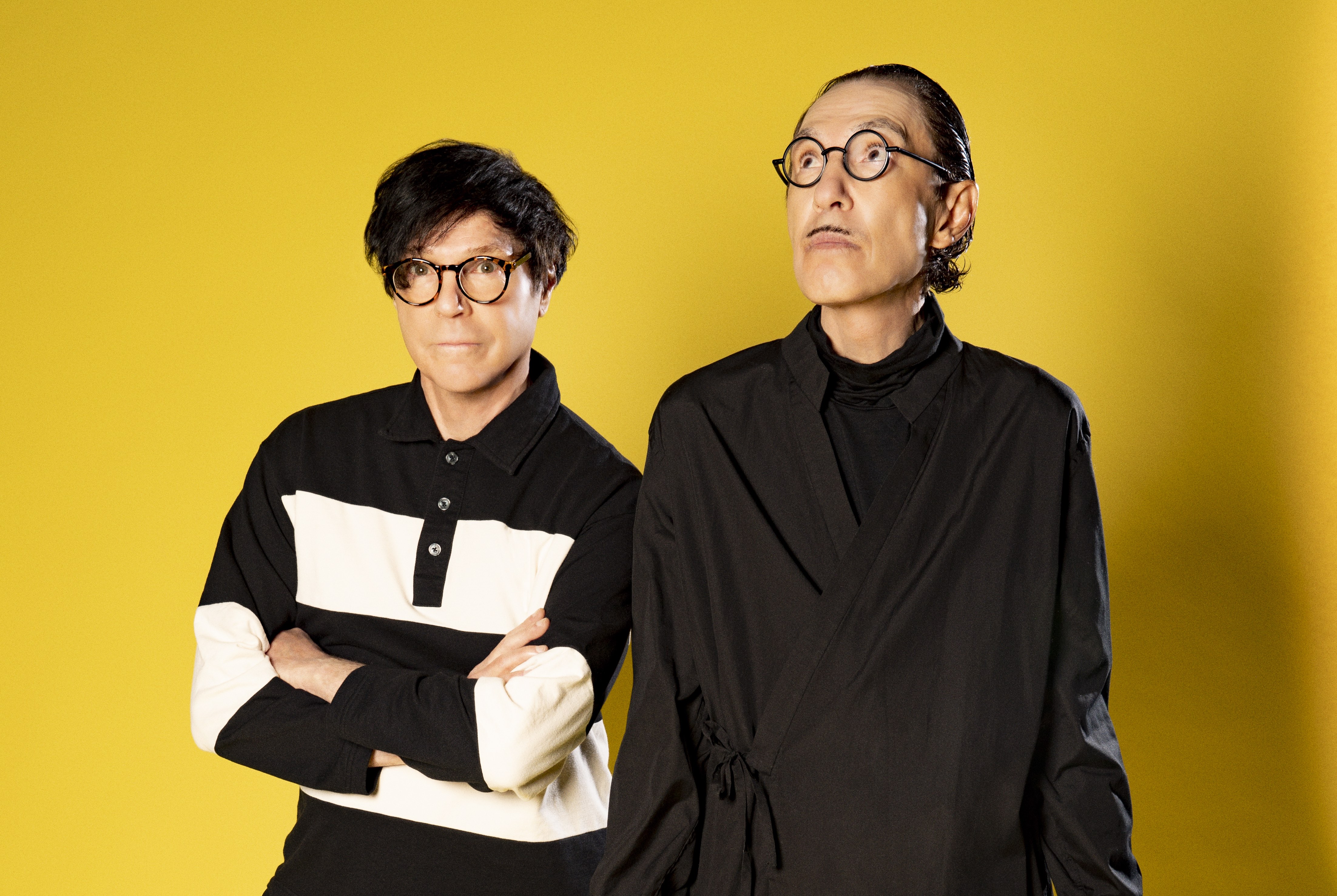 Russell Mael (left) and Ron Mael (right)
