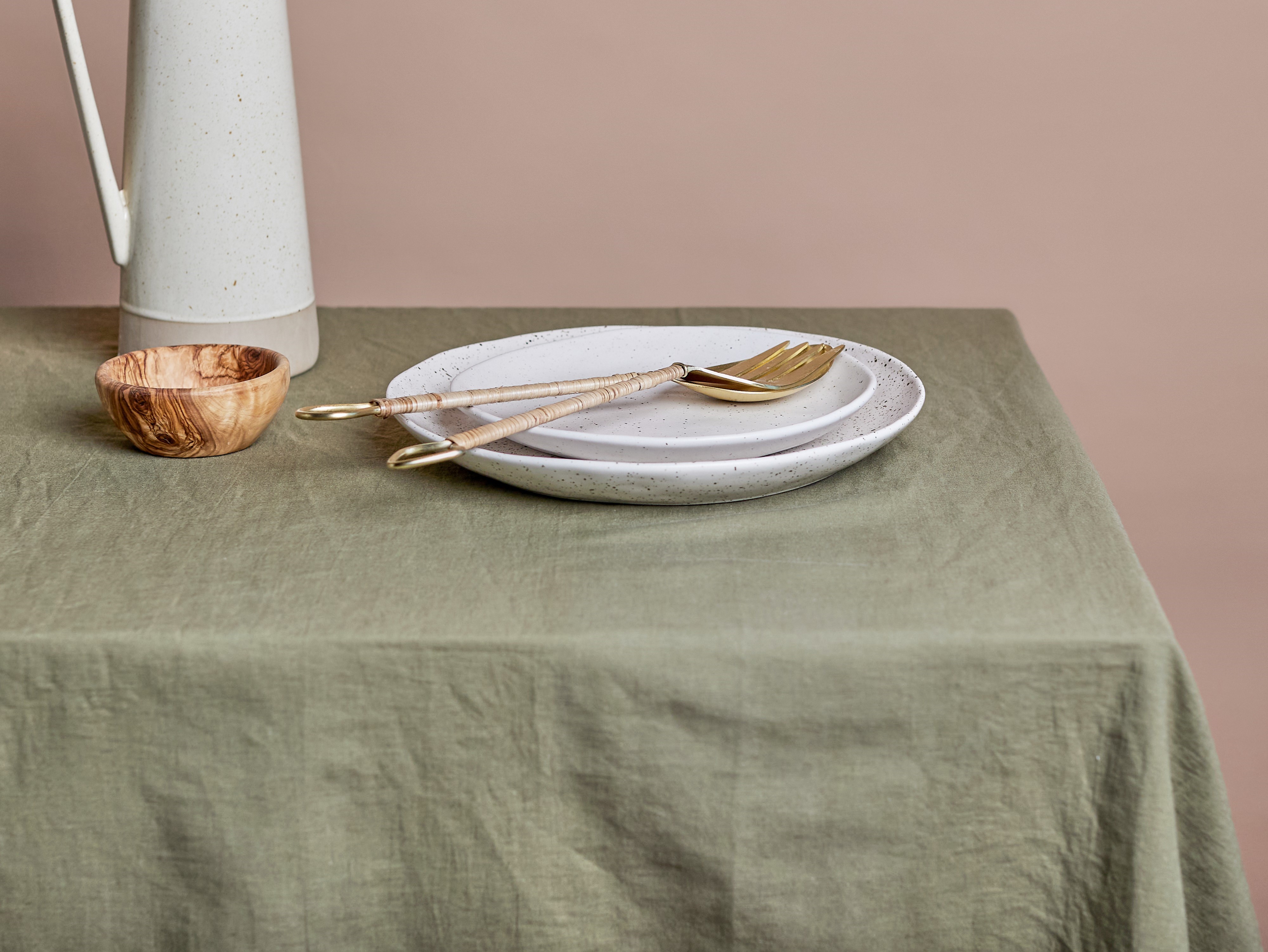 Linen Table Napkins - Sage- CULTIVER- USA