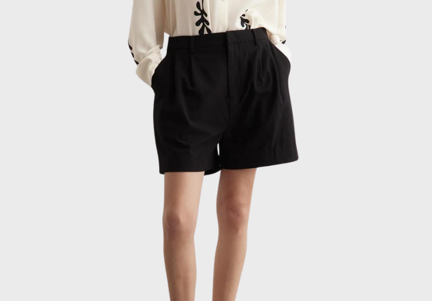 Incu Collection Sadie pleated shorts