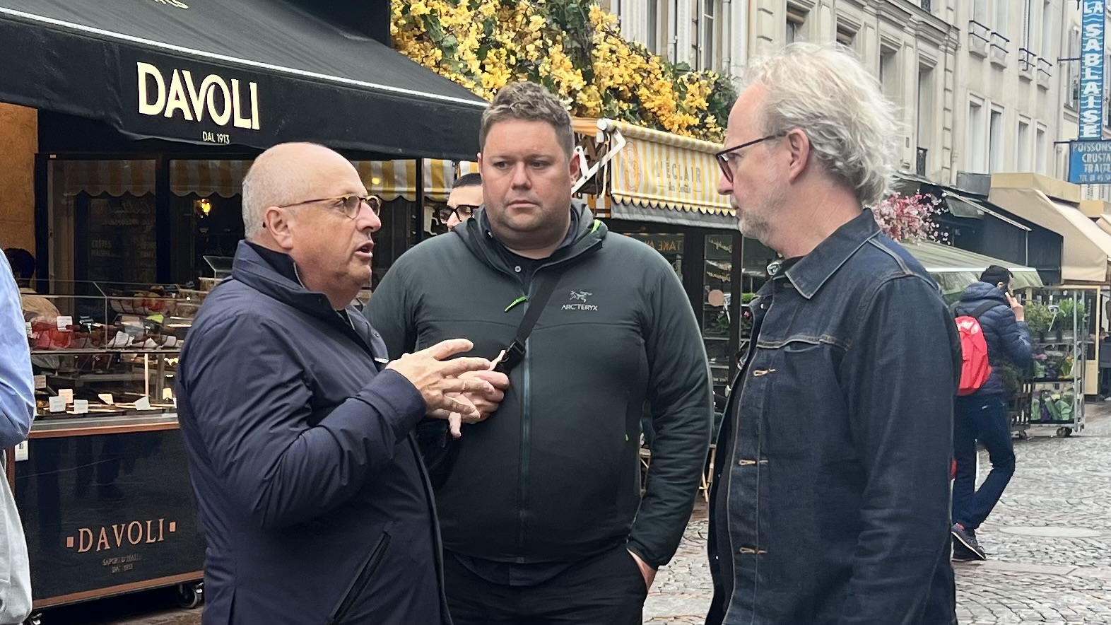 Chris Lucas, Damien Snell and Michael Harden take Paris